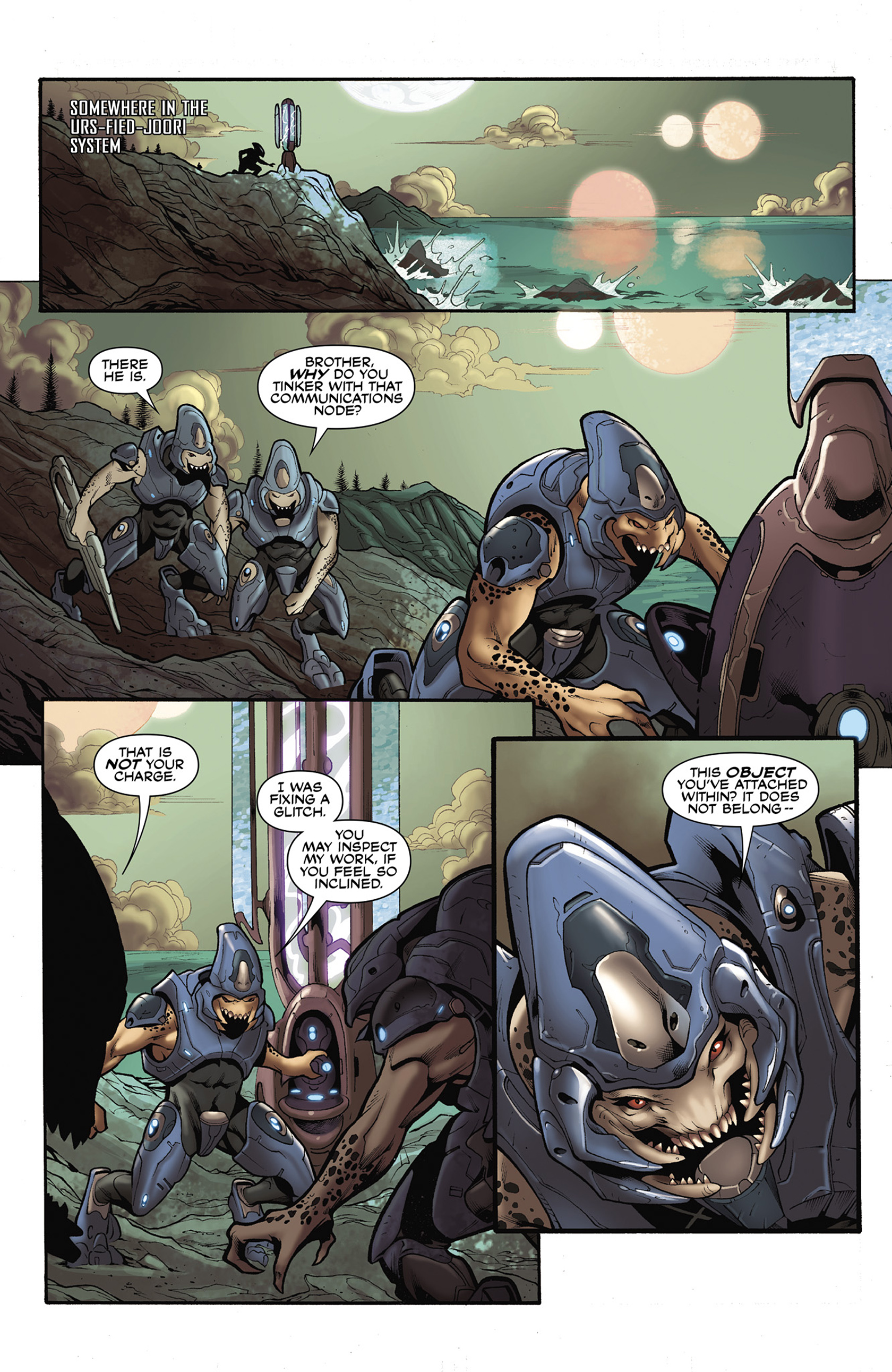 Read online Halo: Escalation comic -  Issue #19 - 3