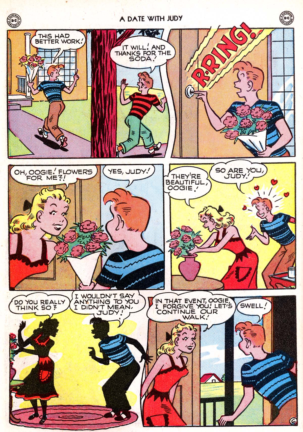 Read online A Date with Judy comic -  Issue #9 - 8