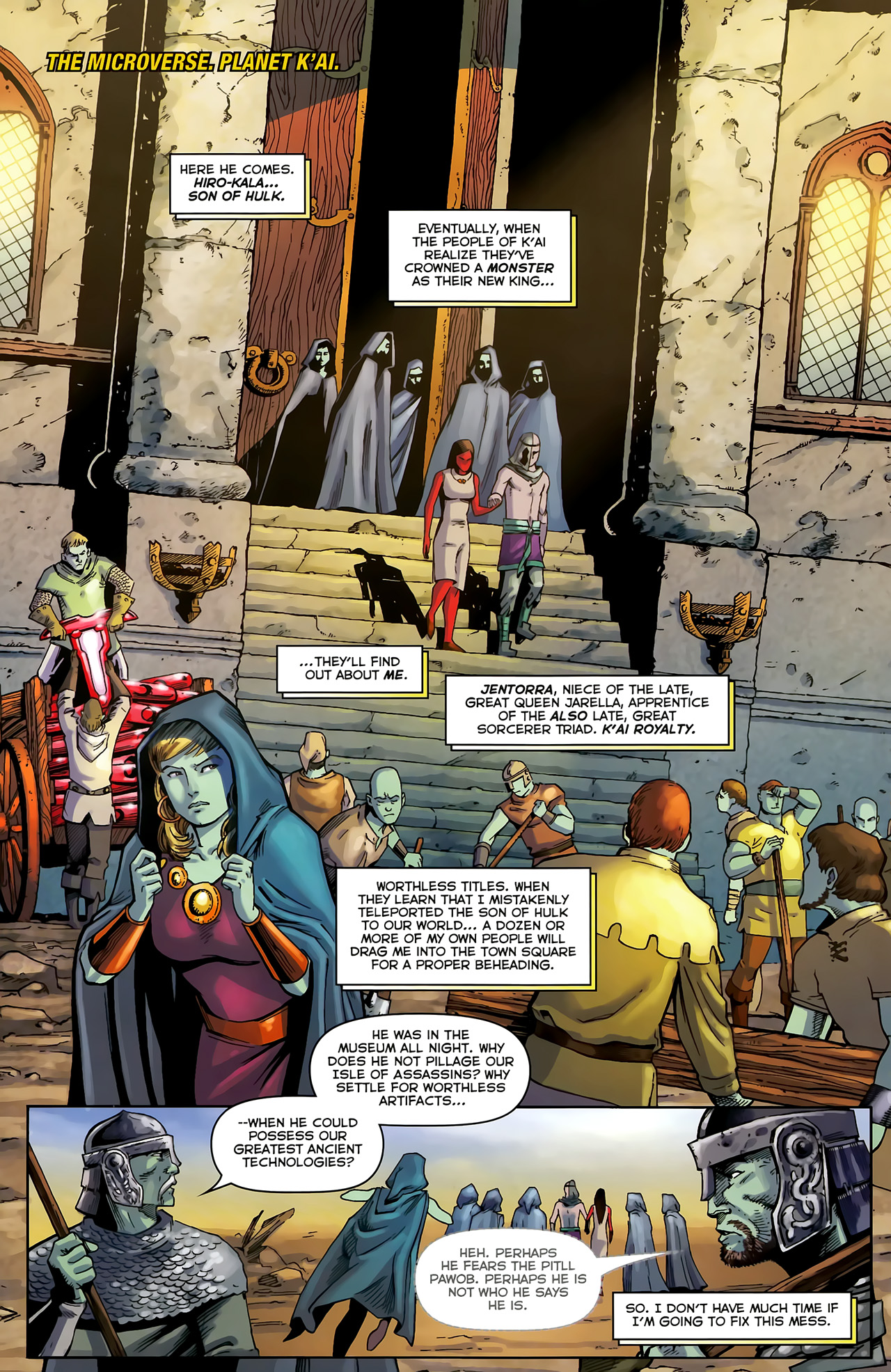 Read online Realm of Kings: Son of Hulk comic -  Issue #3 - 3