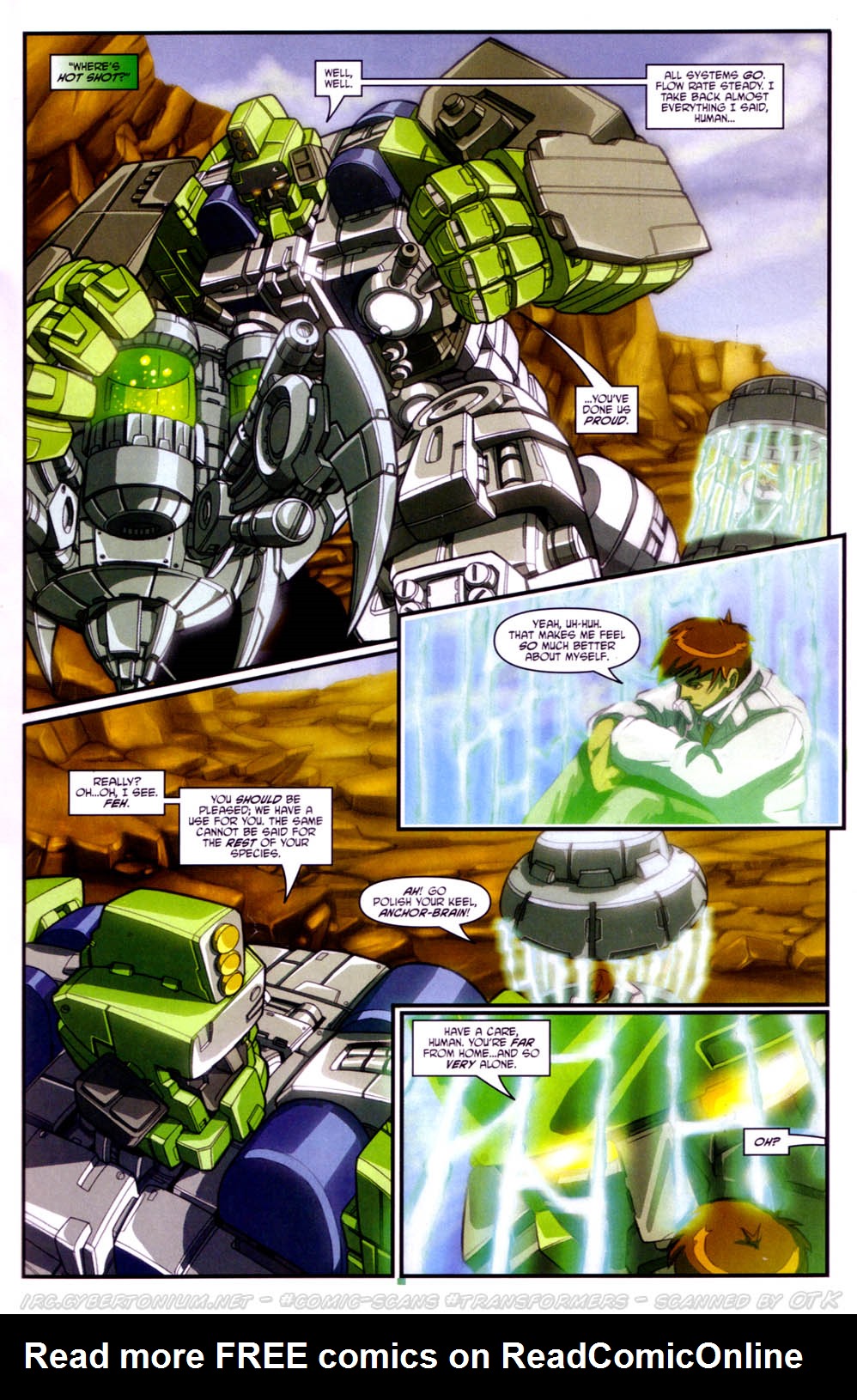 Read online Transformers Energon comic -  Issue #23 - 15