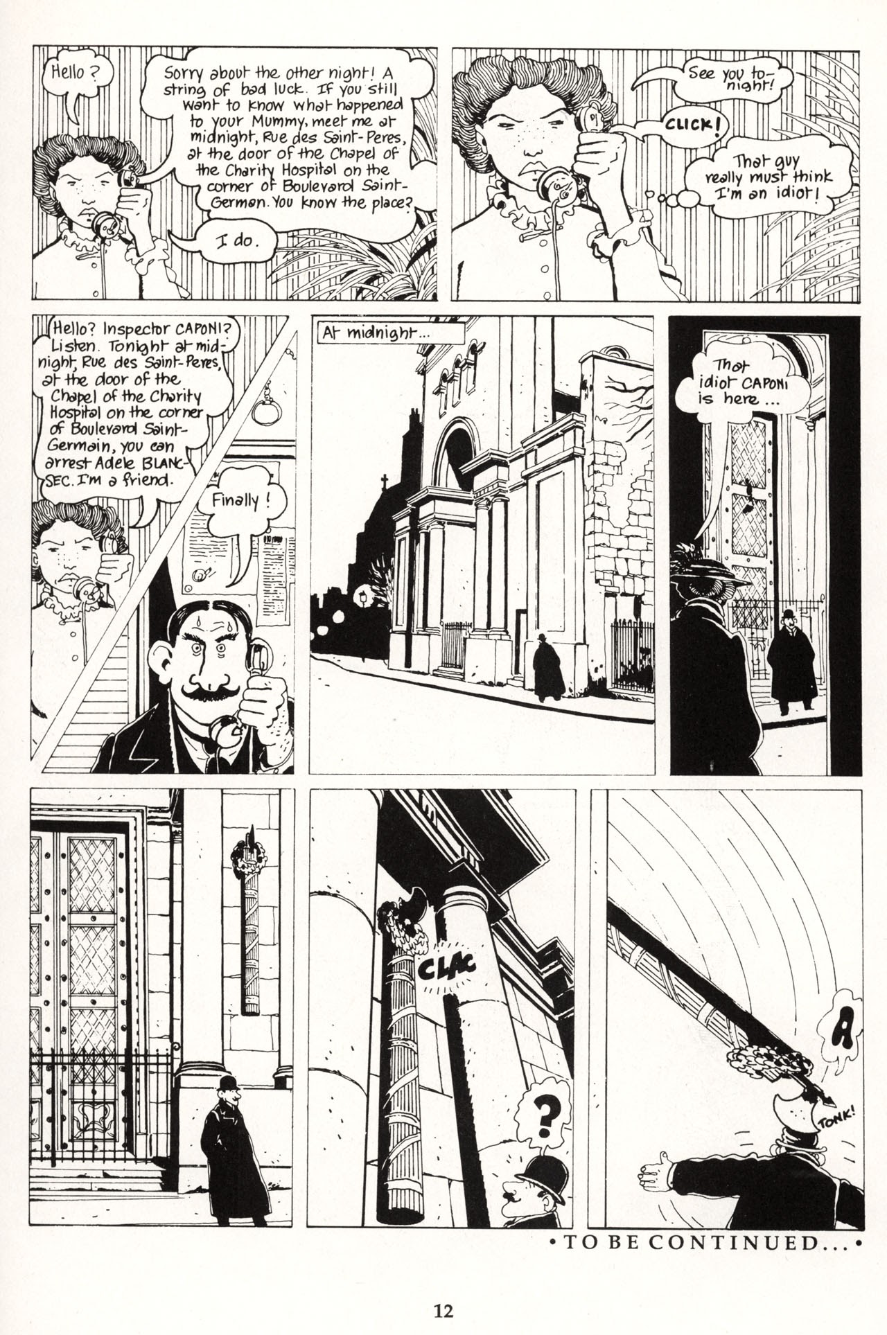 Read online The Extraordinary Adventures of Adele Blanc-Sec comic -  Issue #4 - 17