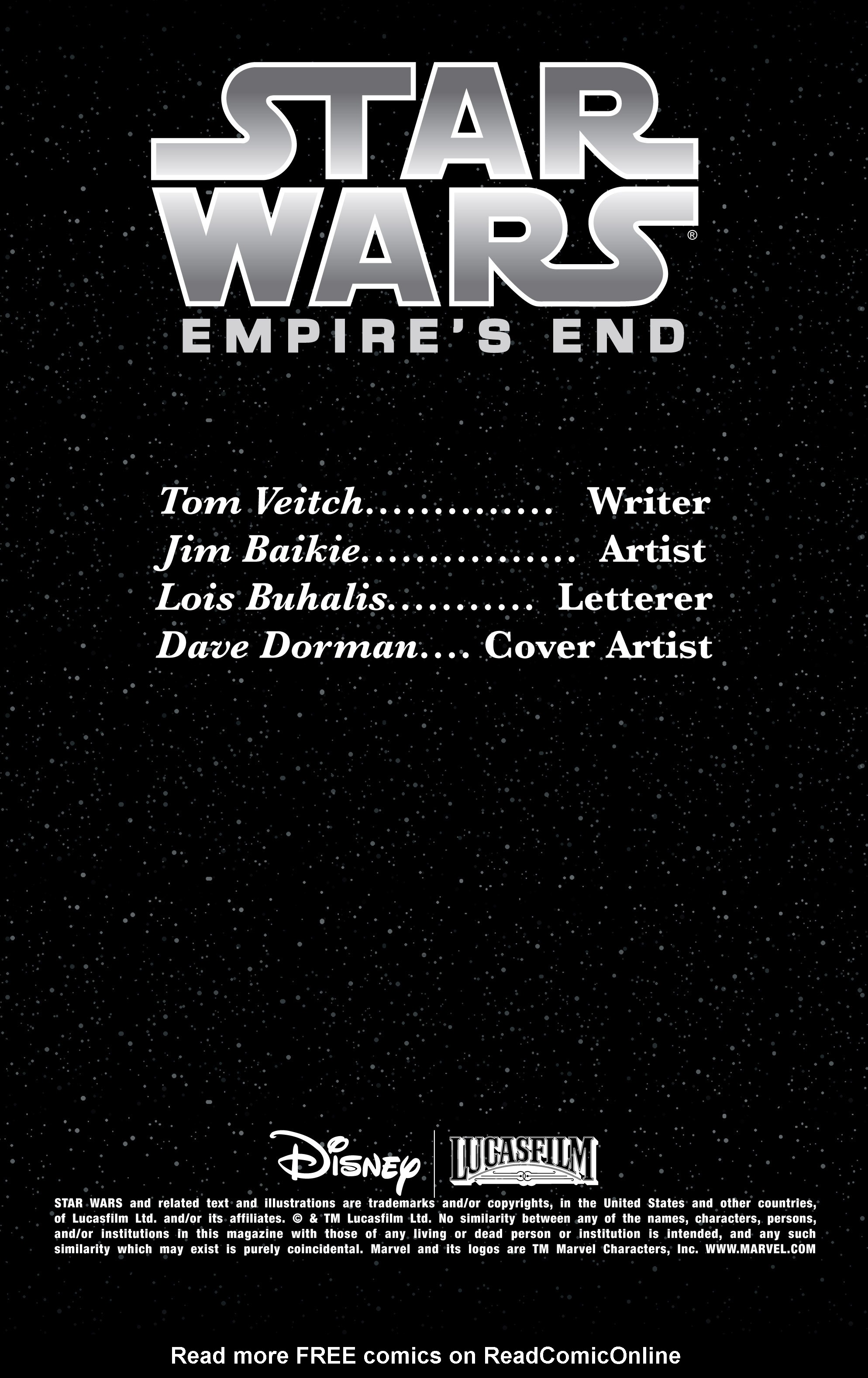 Read online Star Wars: Empire's End comic -  Issue #2 - 2