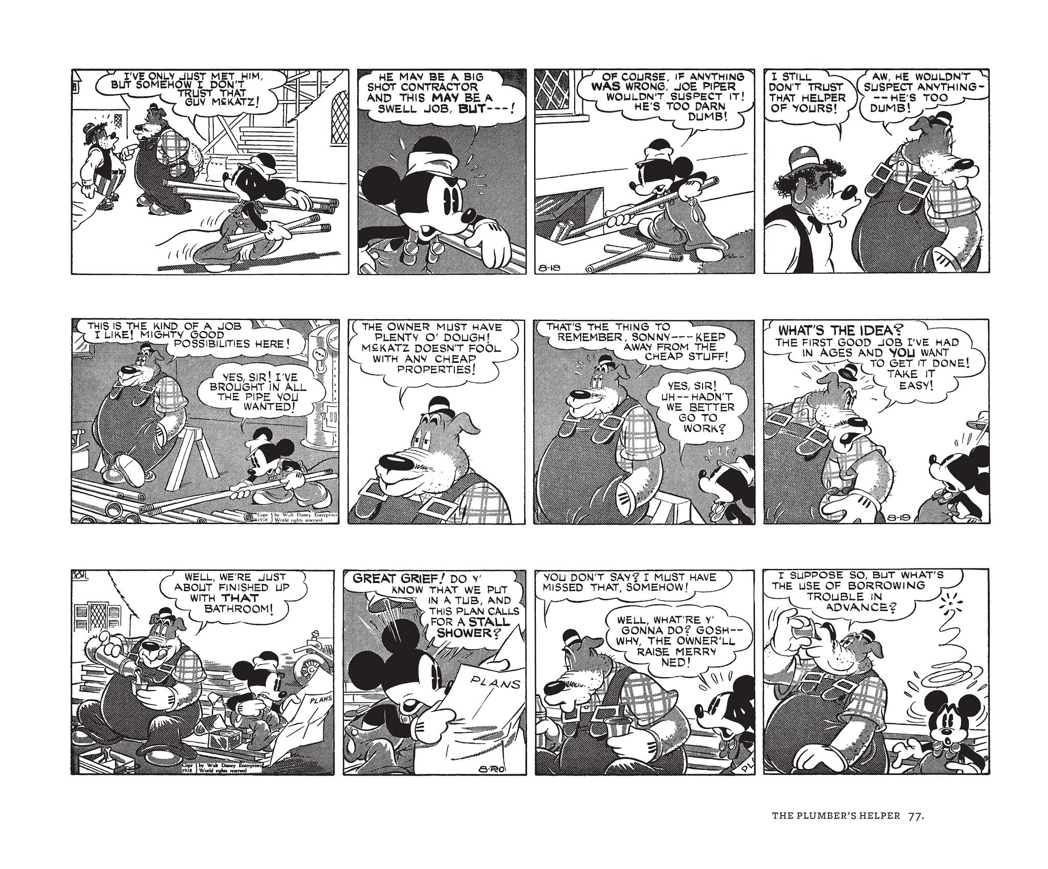 Read online Walt Disney's Mickey Mouse by Floyd Gottfredson comic -  Issue # TPB 5 (Part 1) - 77