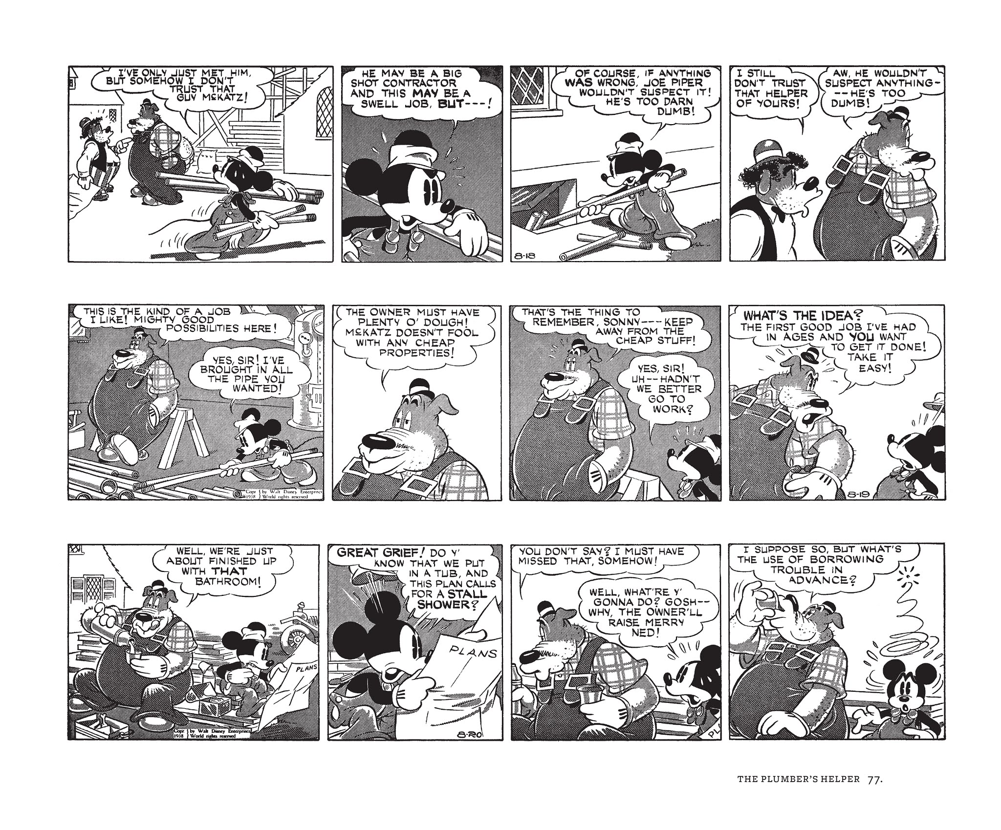 Read online Walt Disney's Mickey Mouse by Floyd Gottfredson comic -  Issue # TPB 5 (Part 1) - 77