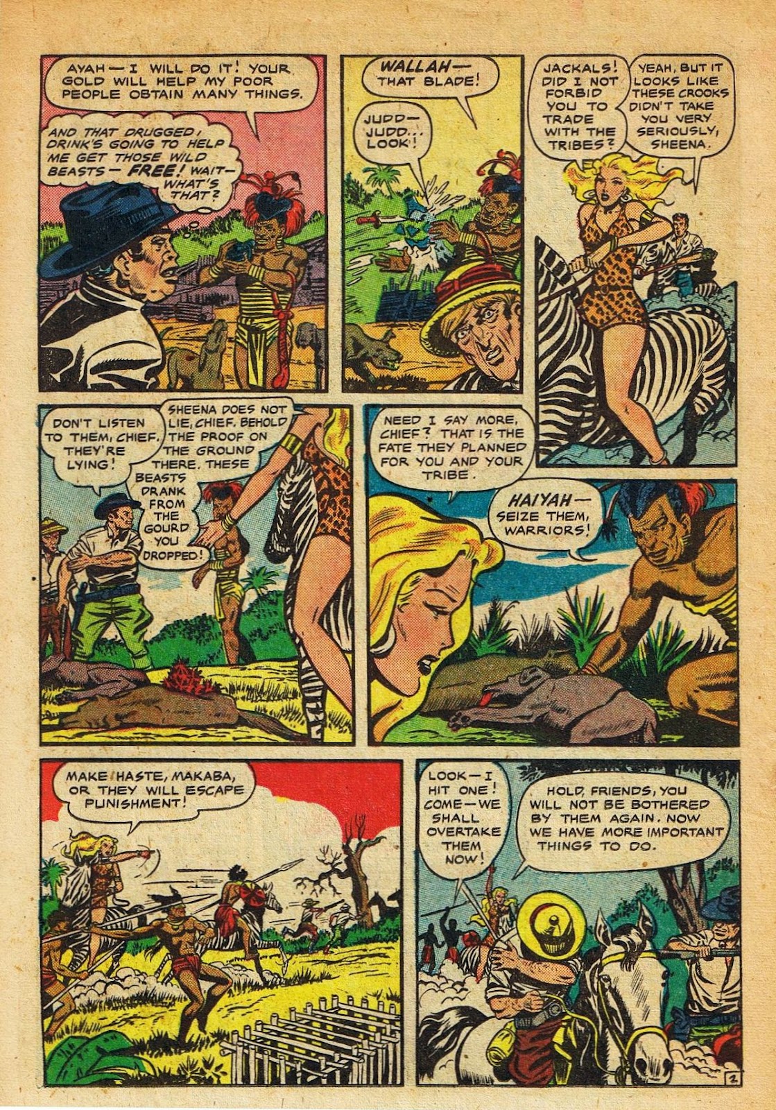 Sheena, Queen of the Jungle (1942) issue 11 - Page 18