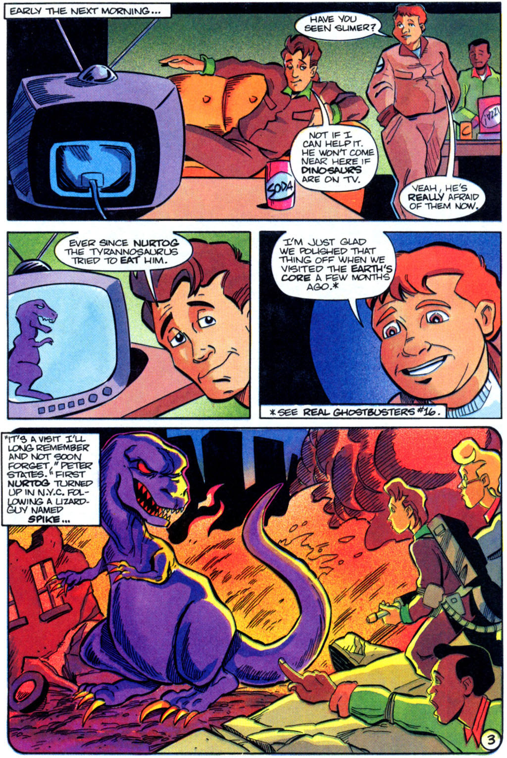 Read online Real Ghostbusters comic -  Issue #20 - 5