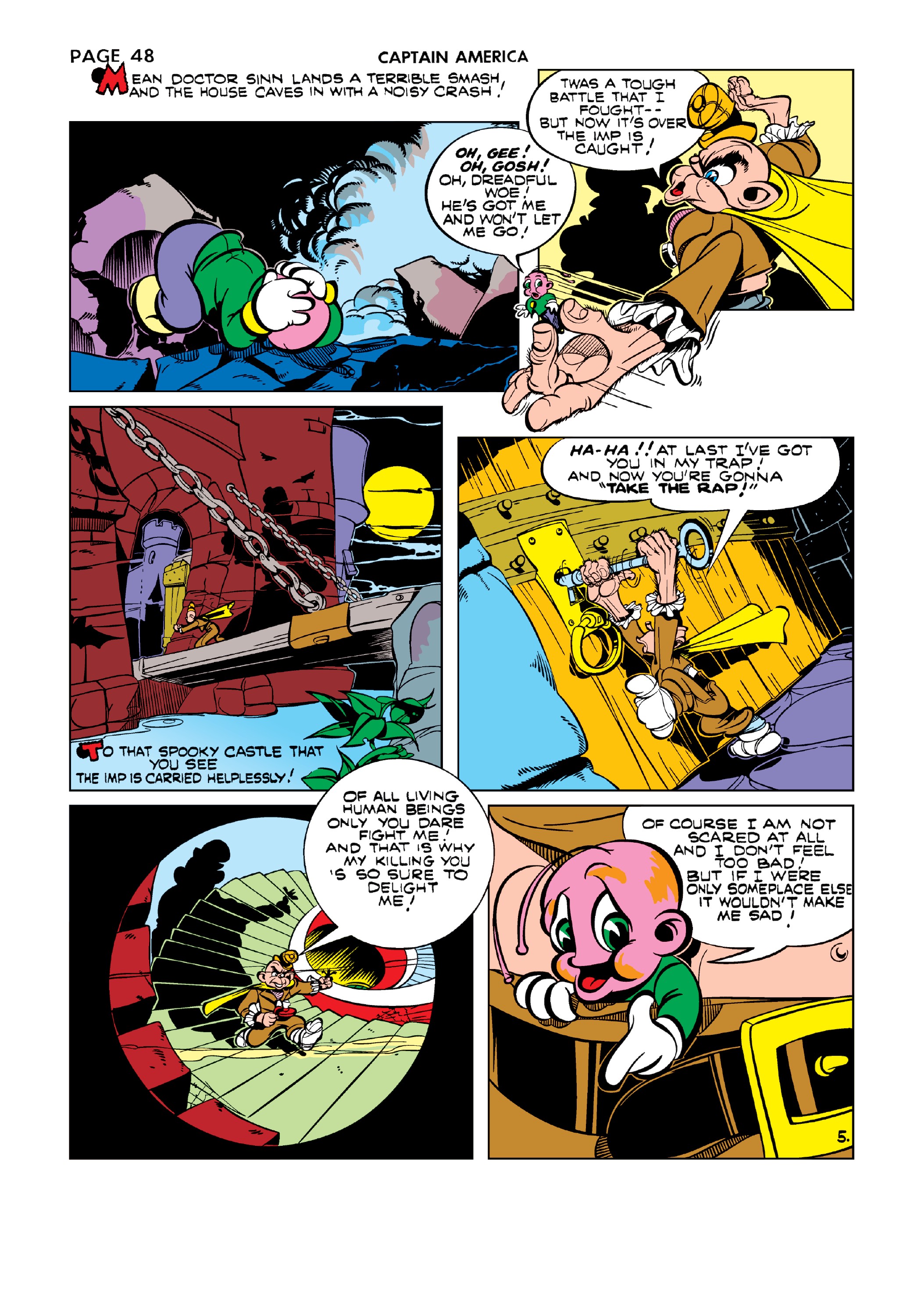 Read online Marvel Masterworks: Golden Age Captain America comic -  Issue # TPB 4 (Part 1) - 57