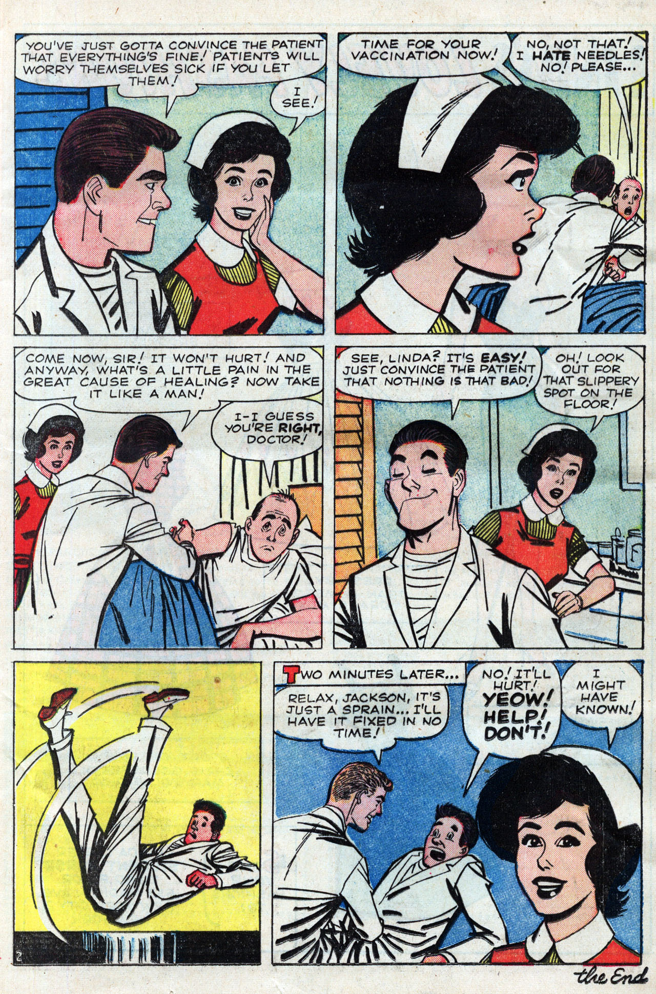Read online Linda Carter, Student Nurse comic -  Issue #2 - 13