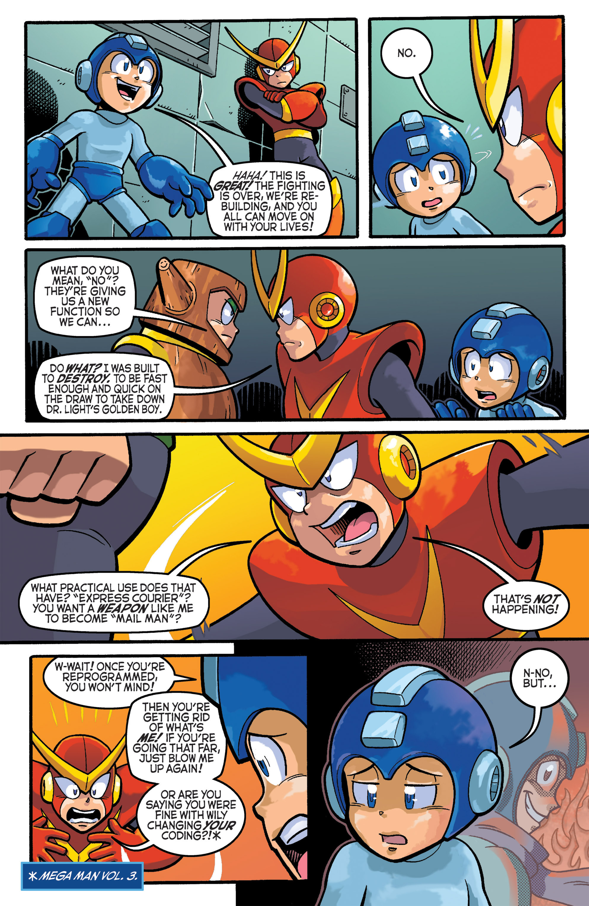 Read online Mega Man comic -  Issue #49 - 16