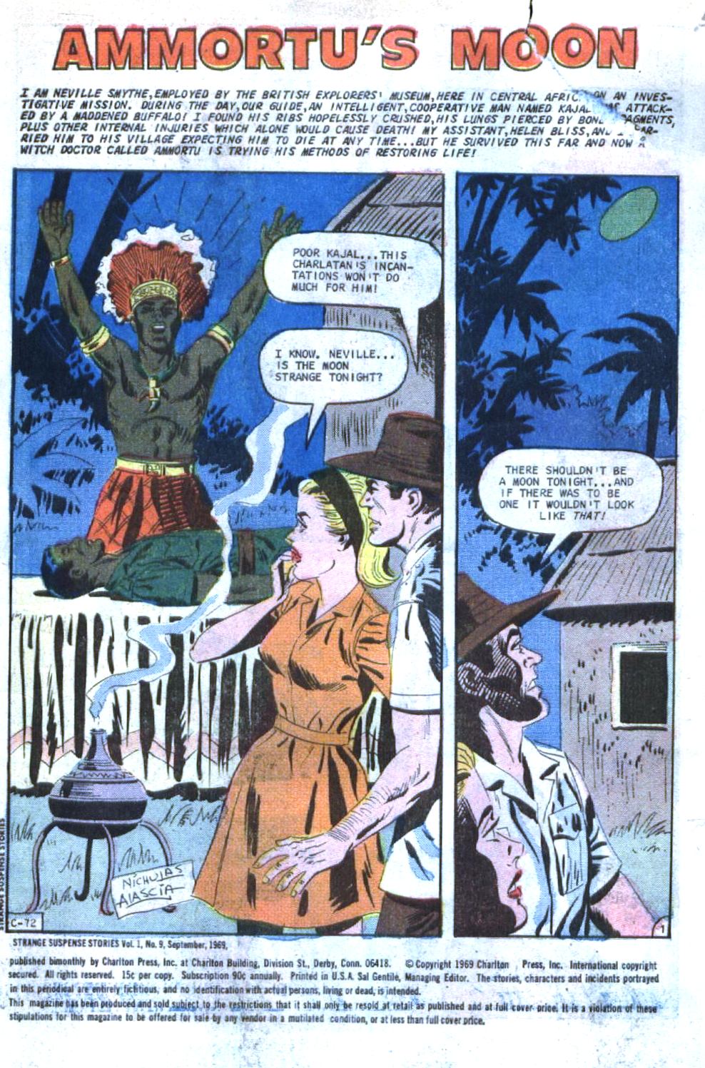 Read online Strange Suspense Stories (1967) comic -  Issue #9 - 3