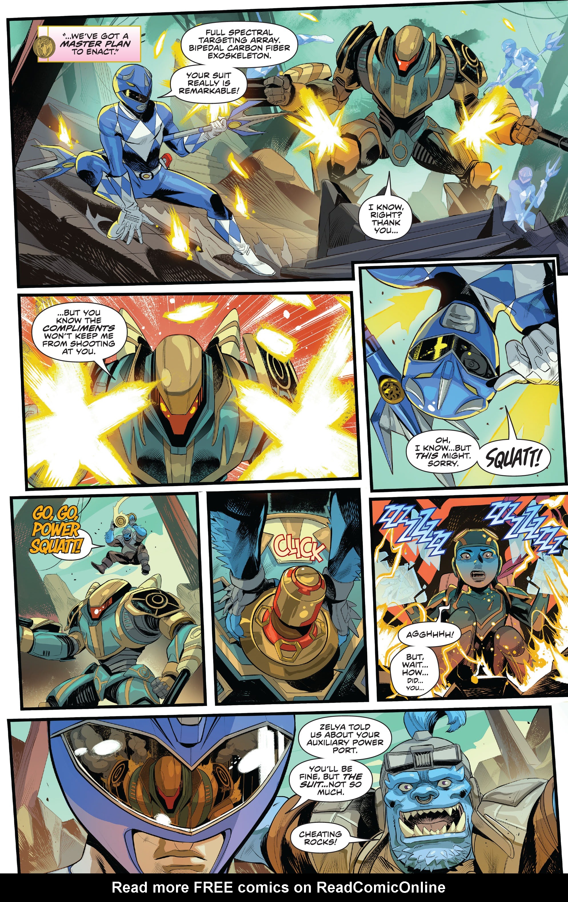 Read online Power Rangers comic -  Issue #14 - 17