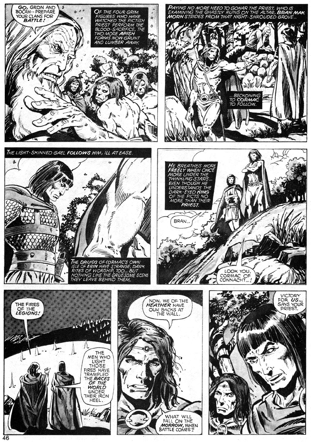 Read online The Savage Sword Of Conan comic -  Issue #42 - 46