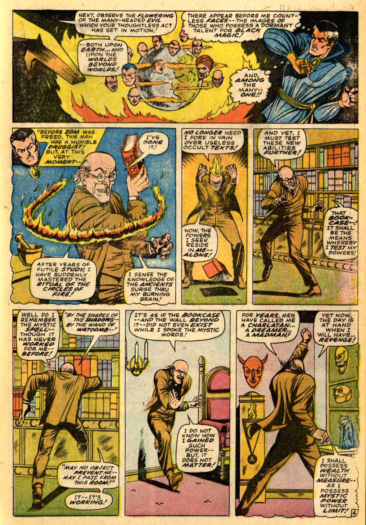 Read online Marvel Masterworks: Doctor Strange comic -  Issue # TPB 2 - 168