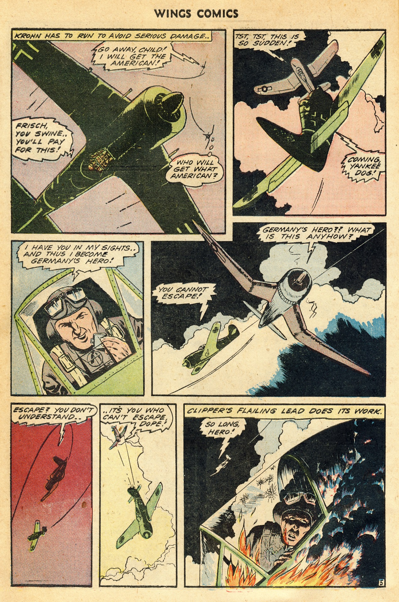 Read online Wings Comics comic -  Issue #44 - 48