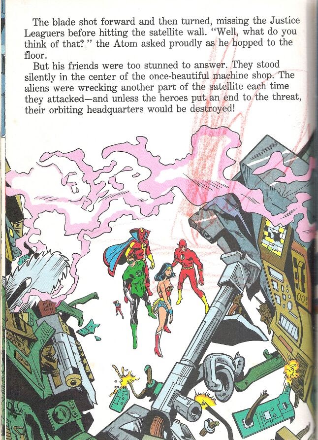 Read online Justice League of America in The Lunar Invaders comic -  Issue # Full - 42