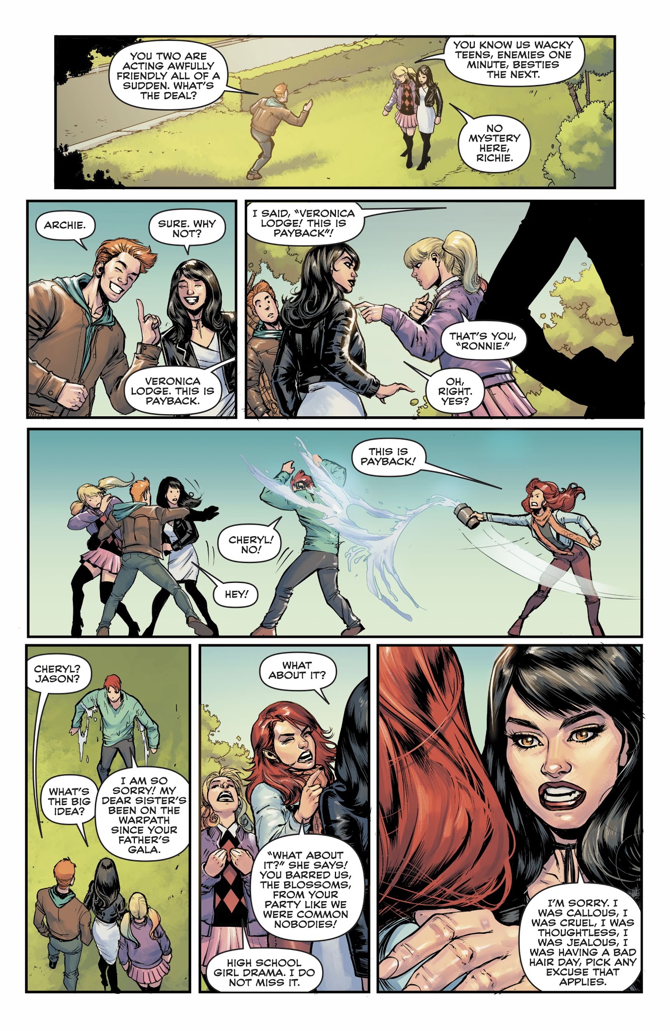Read online Harley & Ivy Meet Betty & Veronica comic -  Issue #4 - 7