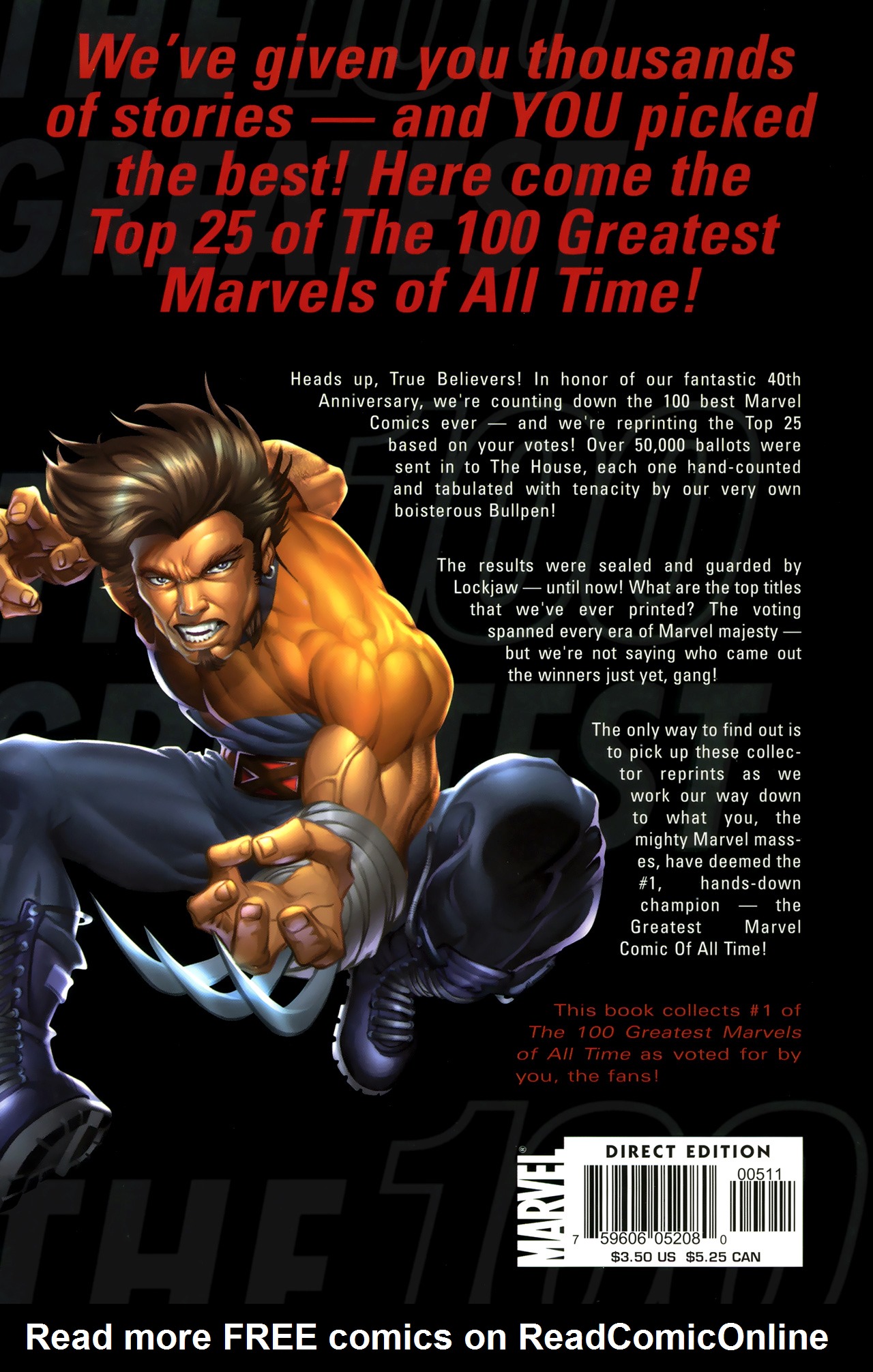Read online The 100 Greatest Marvels of All Time comic -  Issue #10 - 35