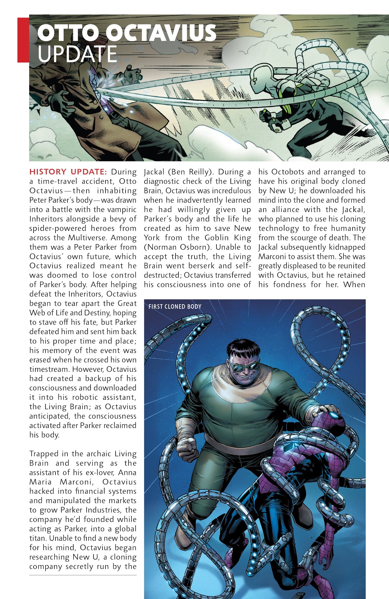 Read online Spider-Geddon Handbook comic -  Issue # Full - 9