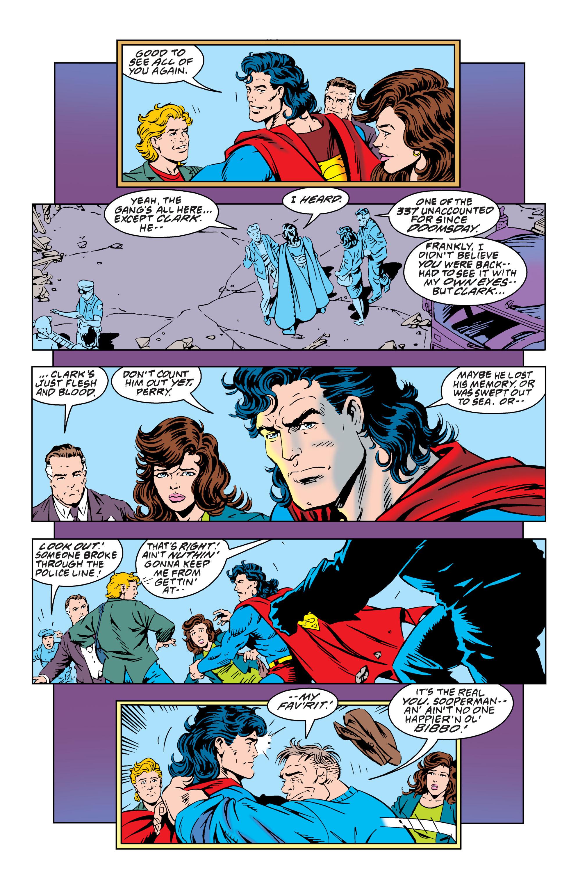 Read online Superman: The Return of Superman comic -  Issue # TPB 2 - 165