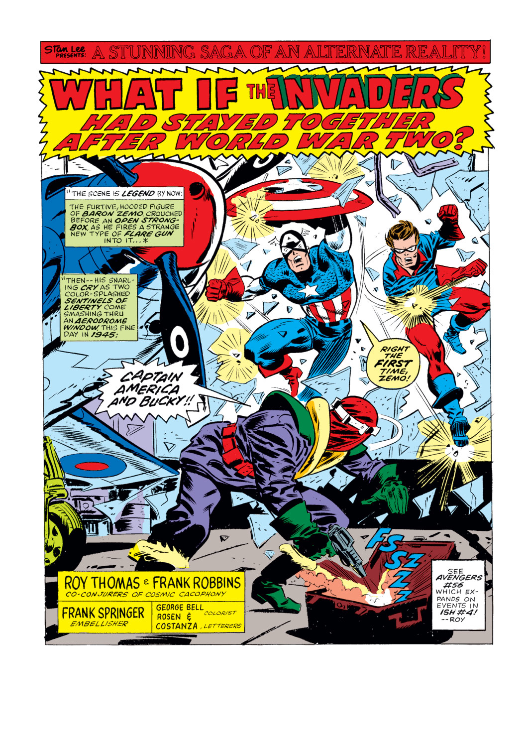 Read online What If? (1977) comic -  Issue #4 - The Invaders had stayed together after World War Two - 2