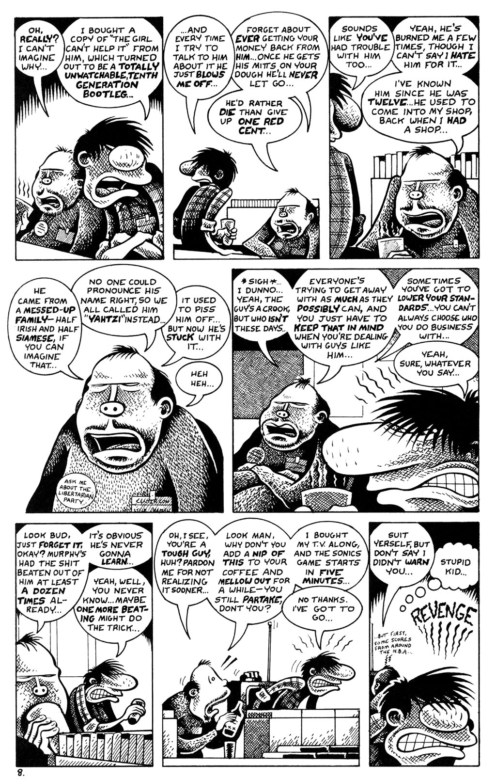 Read online Hate comic -  Issue #12 - 10