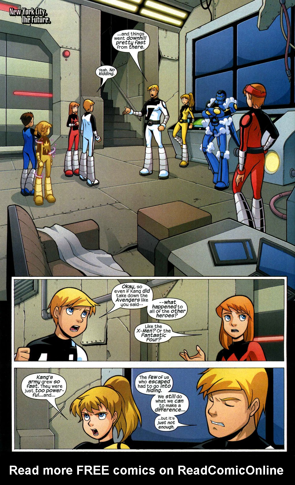 Read online Avengers and Power Pack Assemble! comic -  Issue #4 - 5