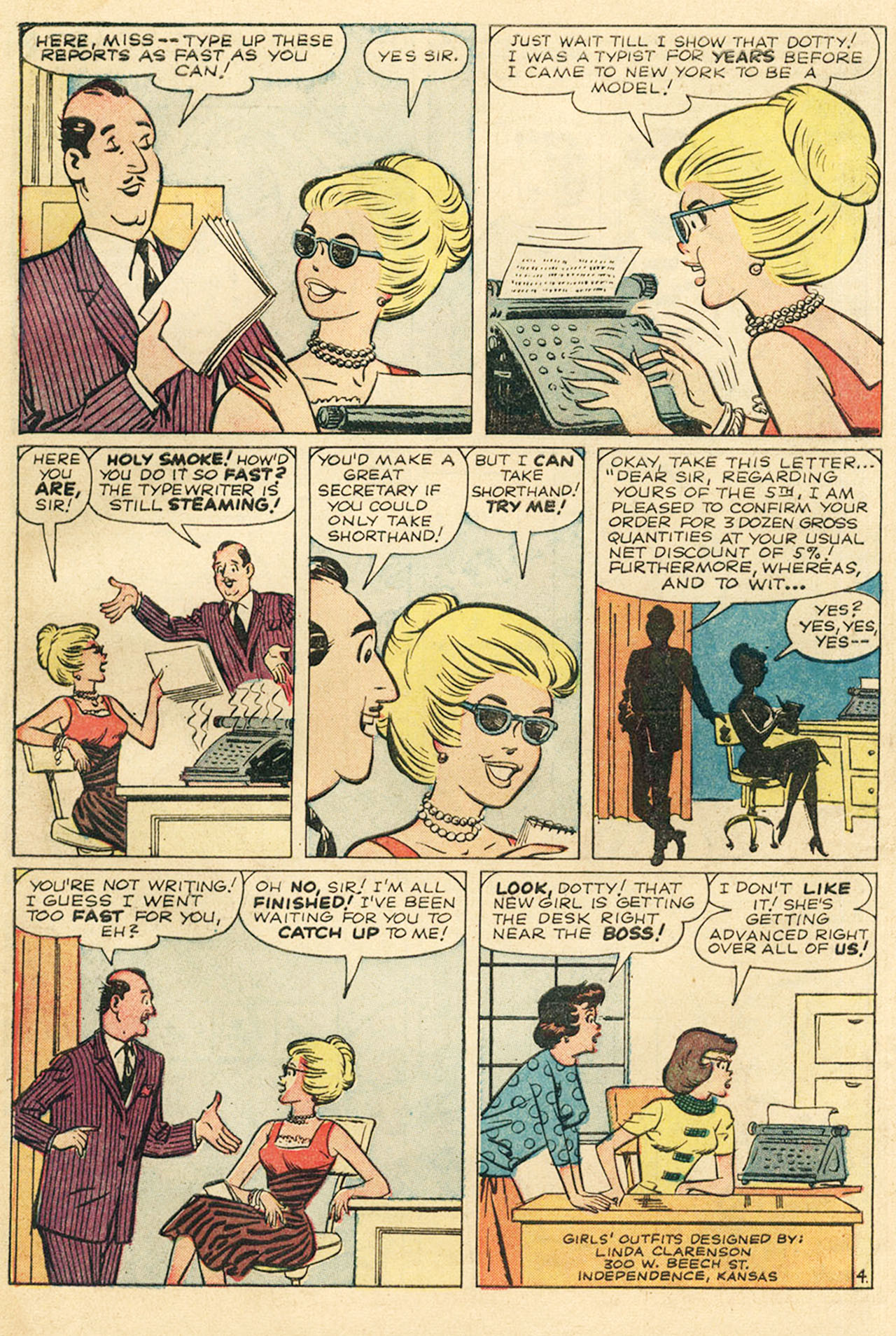 Read online Millie the Model comic -  Issue #105 - 6