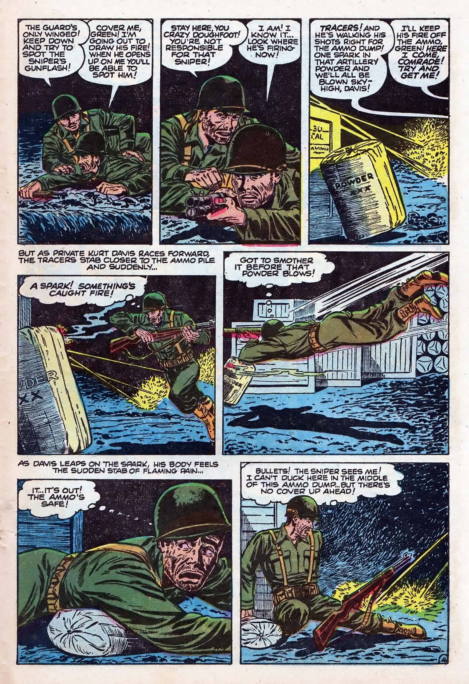 Read online Combat (1952) comic -  Issue #10 - 25