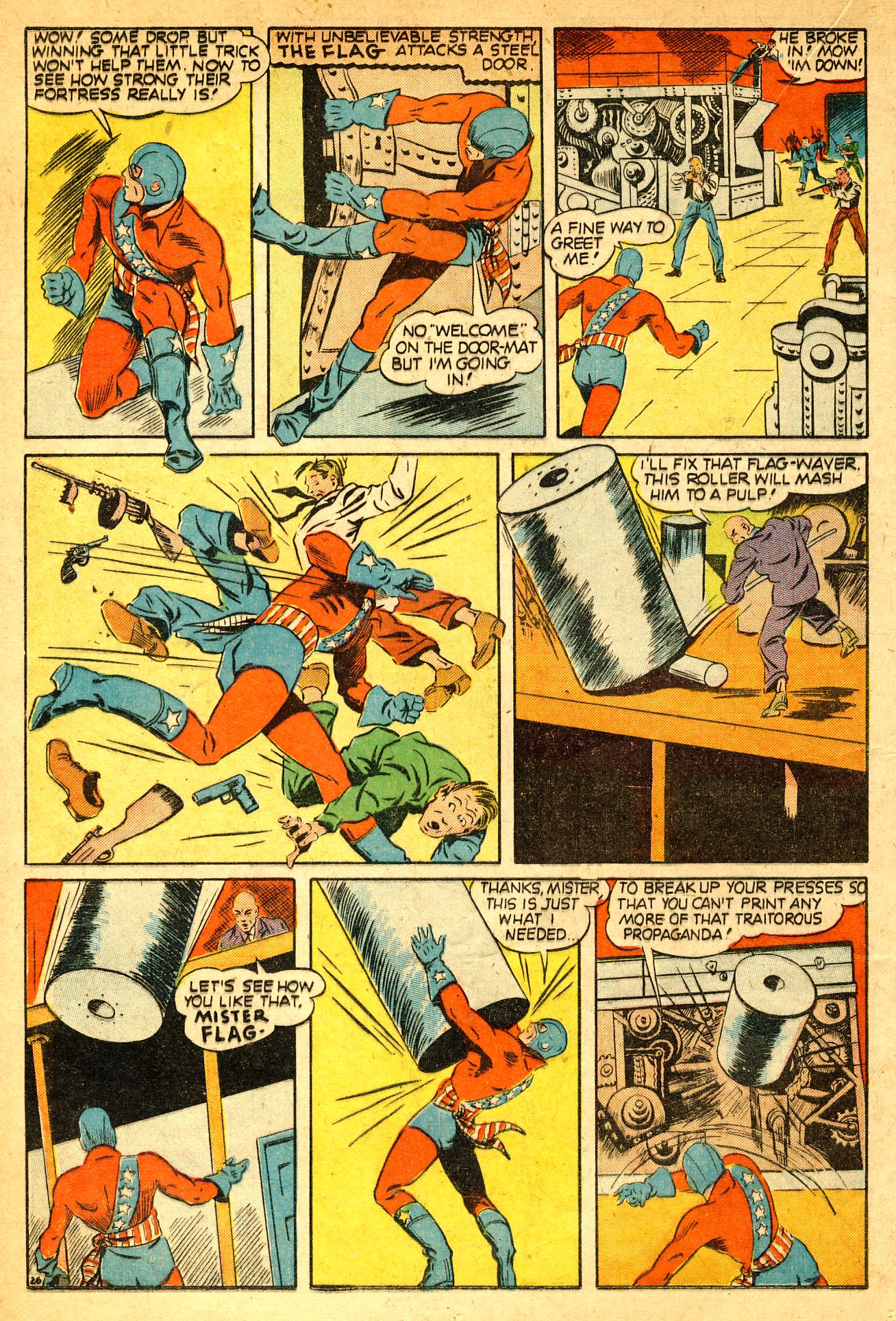 Read online Our Flag Comics comic -  Issue #2 - 27