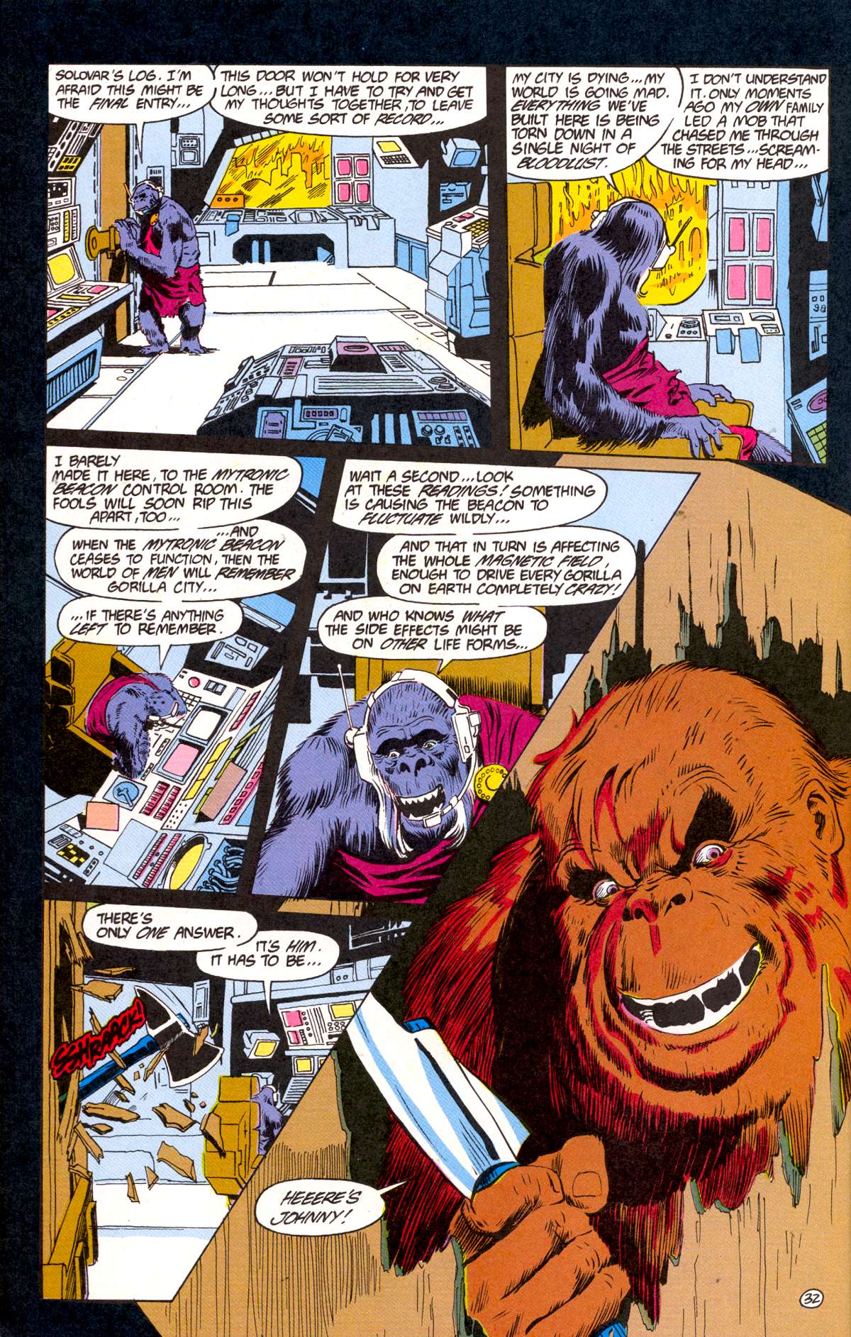 Read online Swamp Thing (1982) comic -  Issue # _Annual 3 - 33
