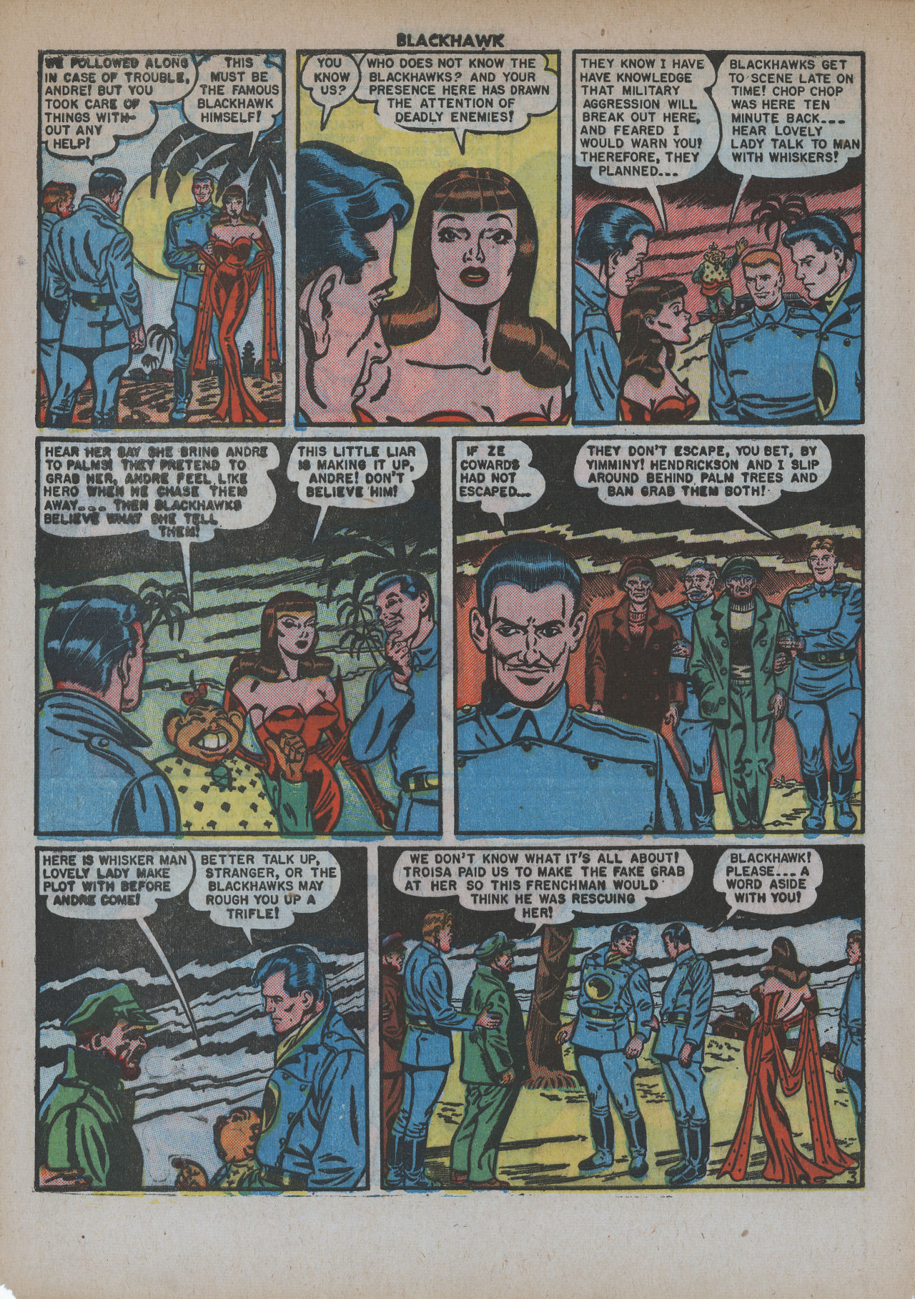 Read online Blackhawk (1957) comic -  Issue #39 - 44