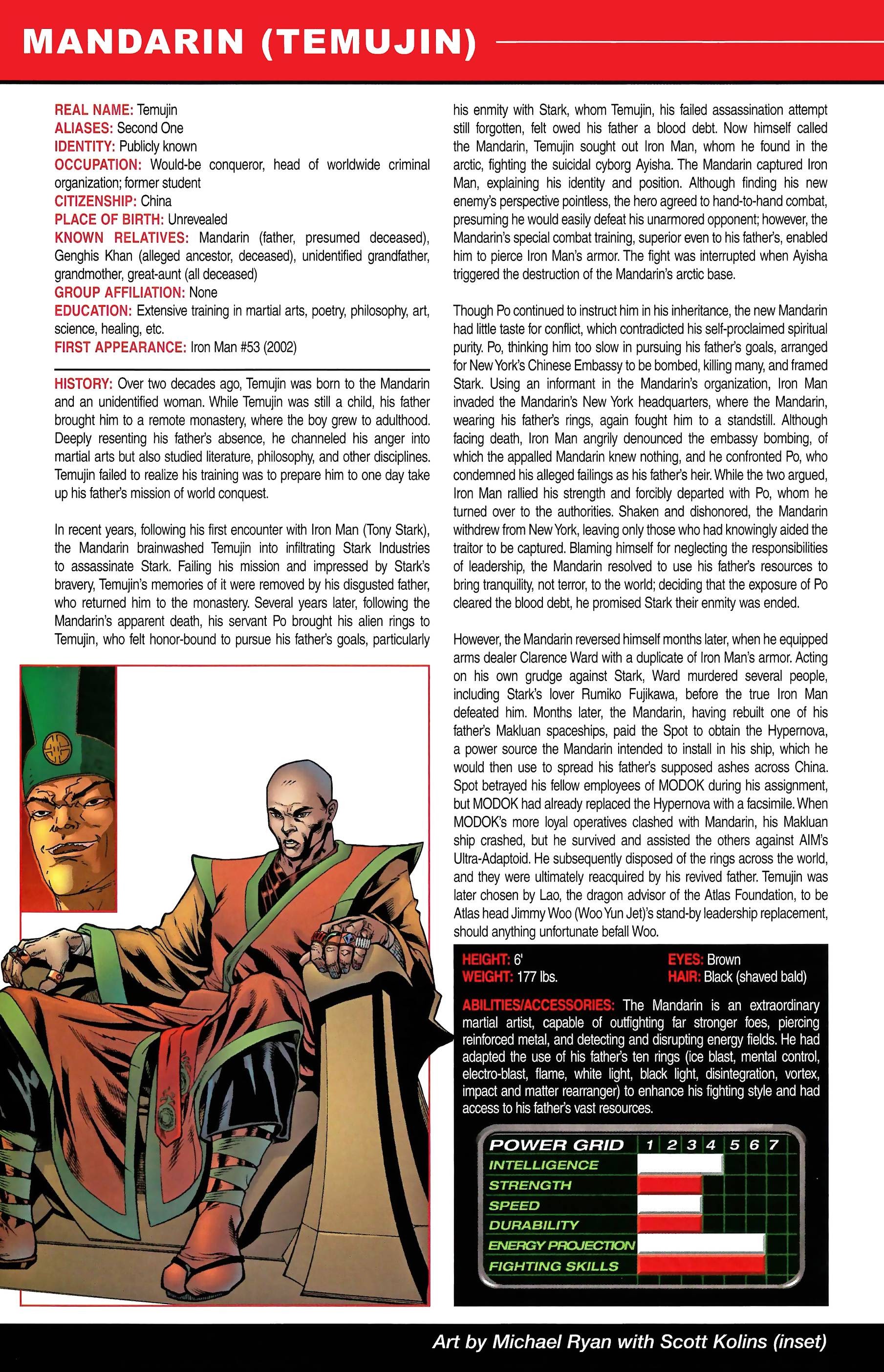 Read online Official Handbook of the Marvel Universe A to Z comic -  Issue # TPB 7 (Part 1) - 42