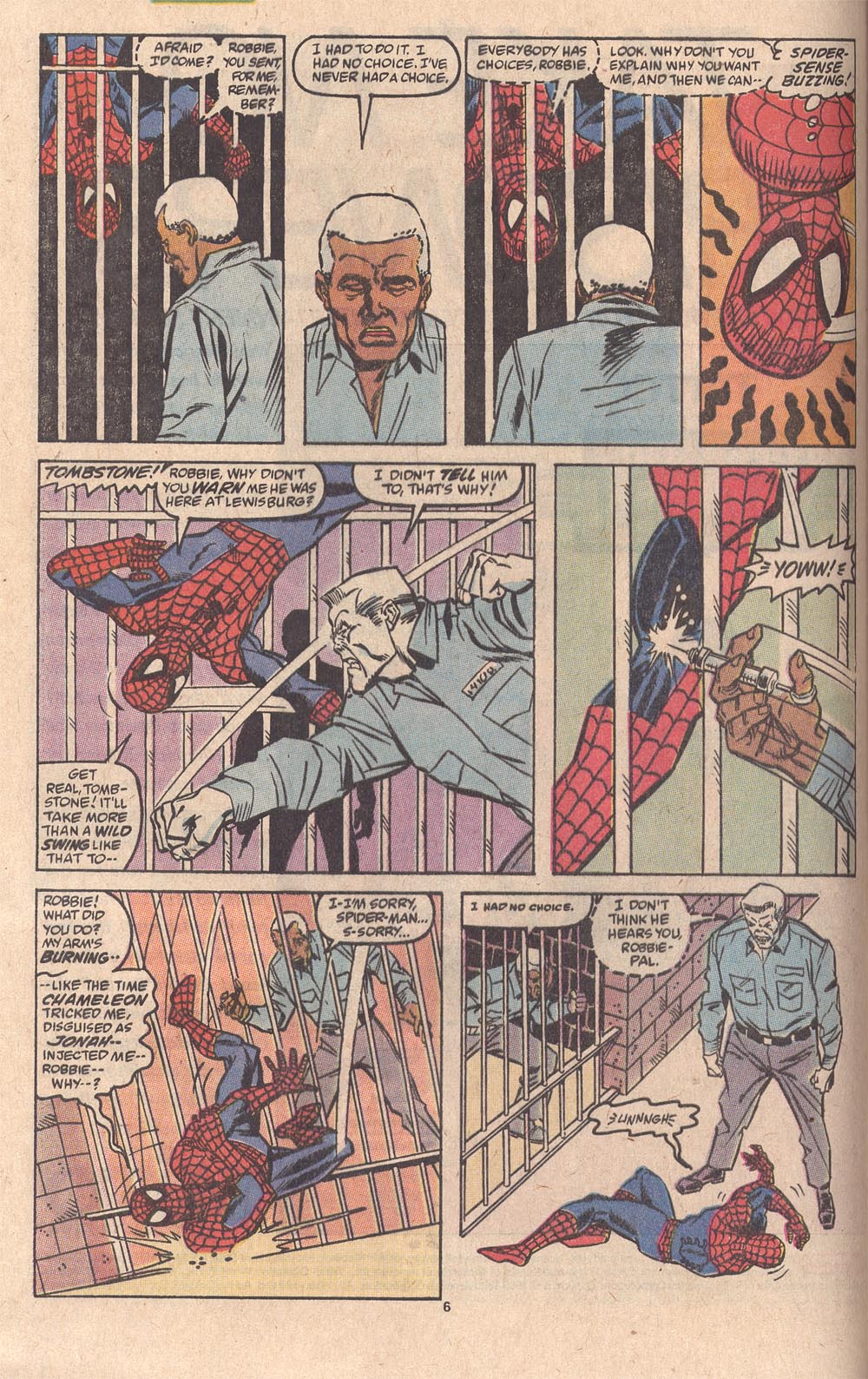 Read online The Spectacular Spider-Man (1976) comic -  Issue #155 - 6