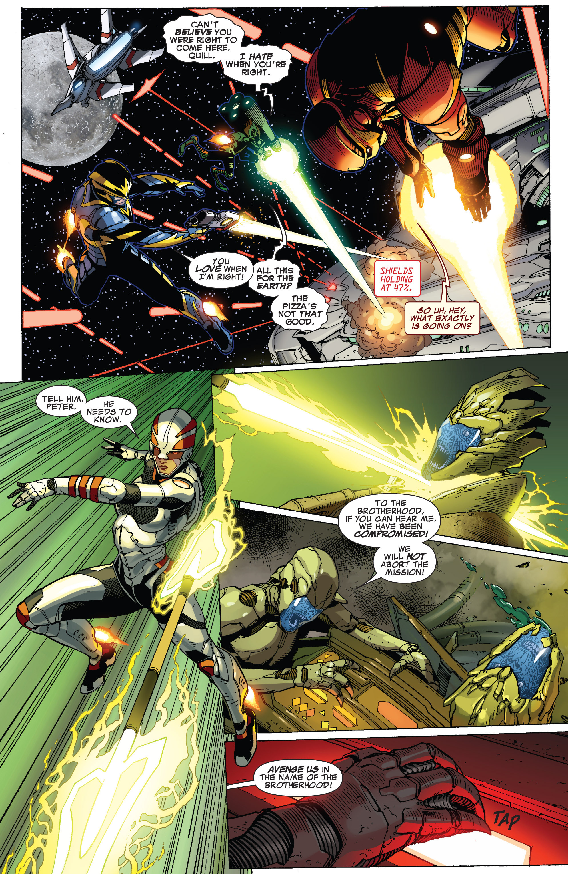 Read online Guardians of the Galaxy (2013) comic -  Issue #1 - 14