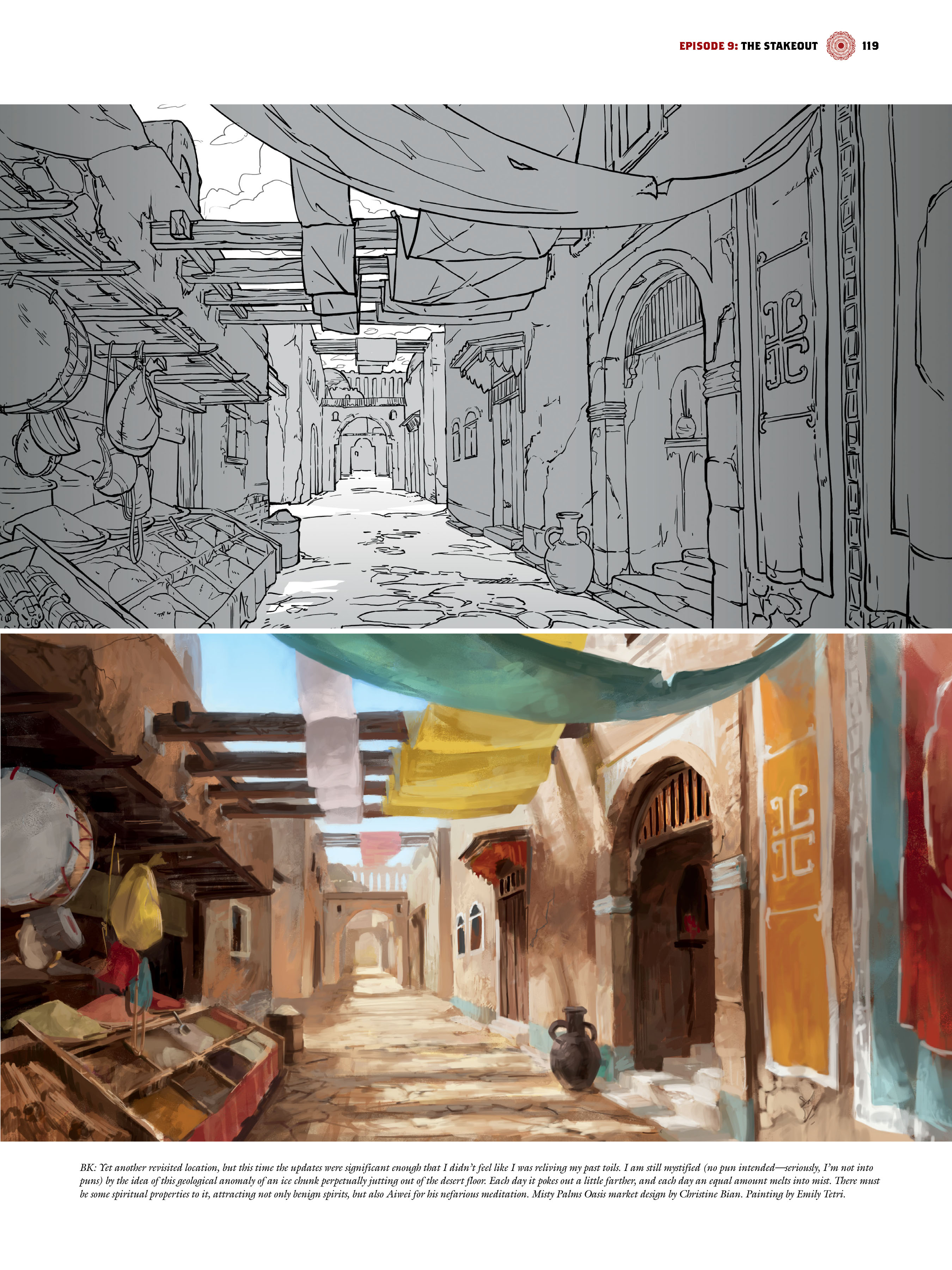 Read online The Legend of Korra: The Art of the Animated Series comic -  Issue # TPB 3 - 120