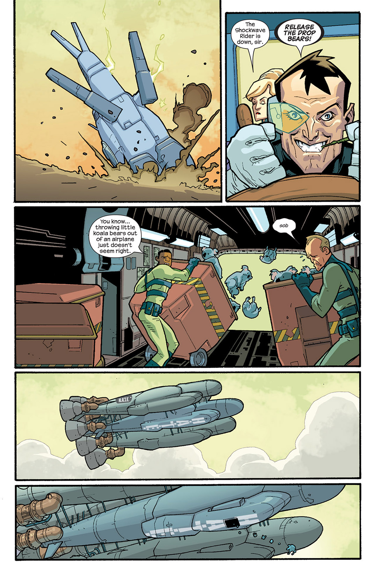 Read online Nextwave: Agents Of H.A.T.E. comic -  Issue #5 - 16