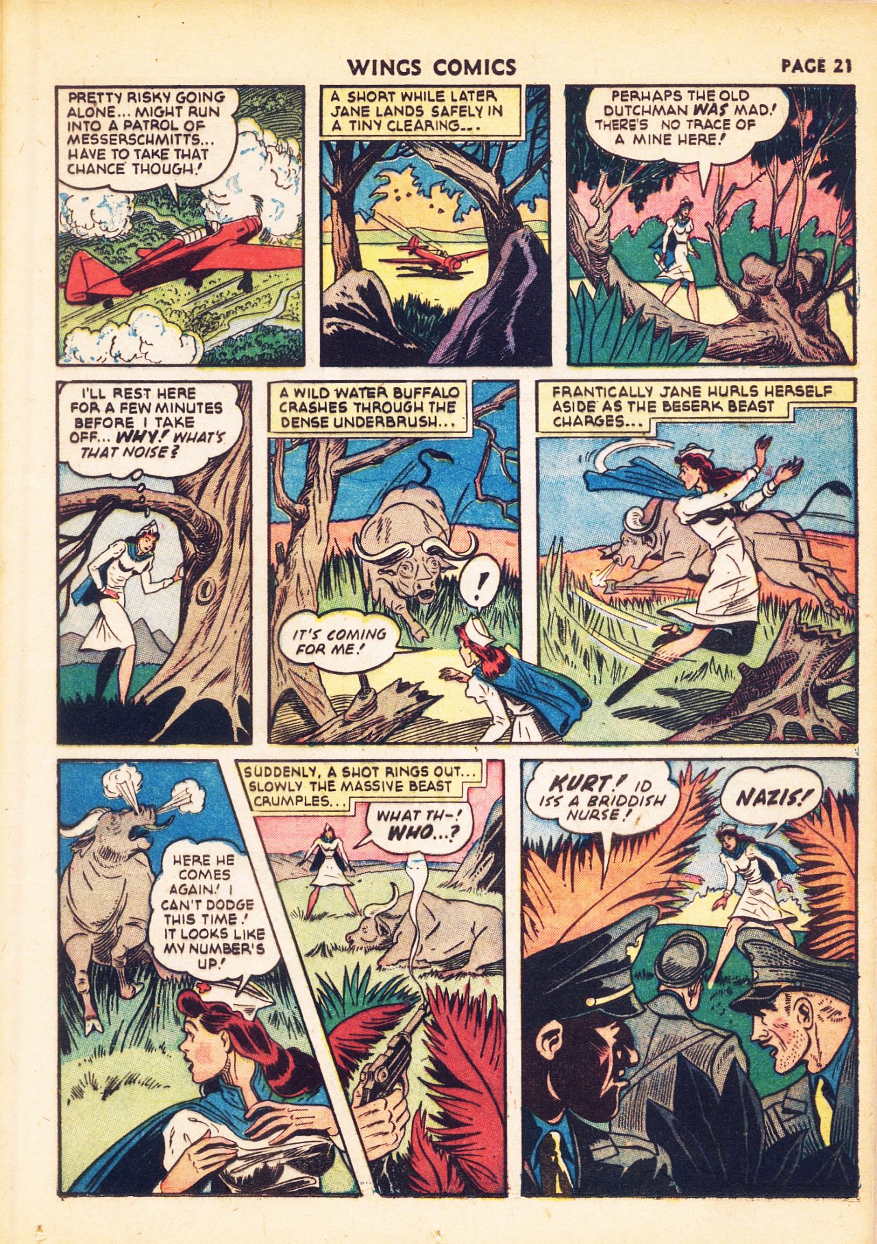 Read online Wings Comics comic -  Issue #20 - 23