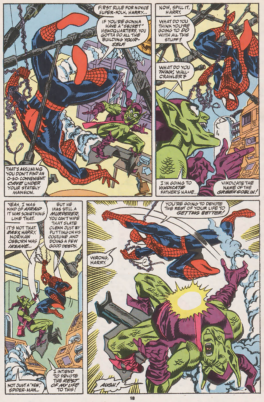 Read online Web of Spider-Man (1985) comic -  Issue #67 - 14