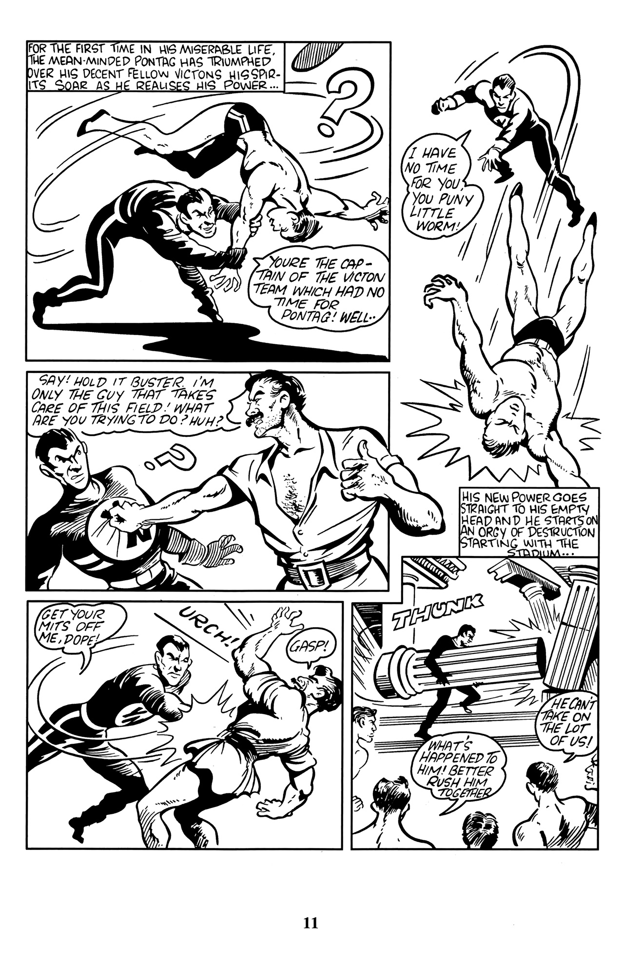 Read online Marvelman Family's Finest comic -  Issue #1 - 15