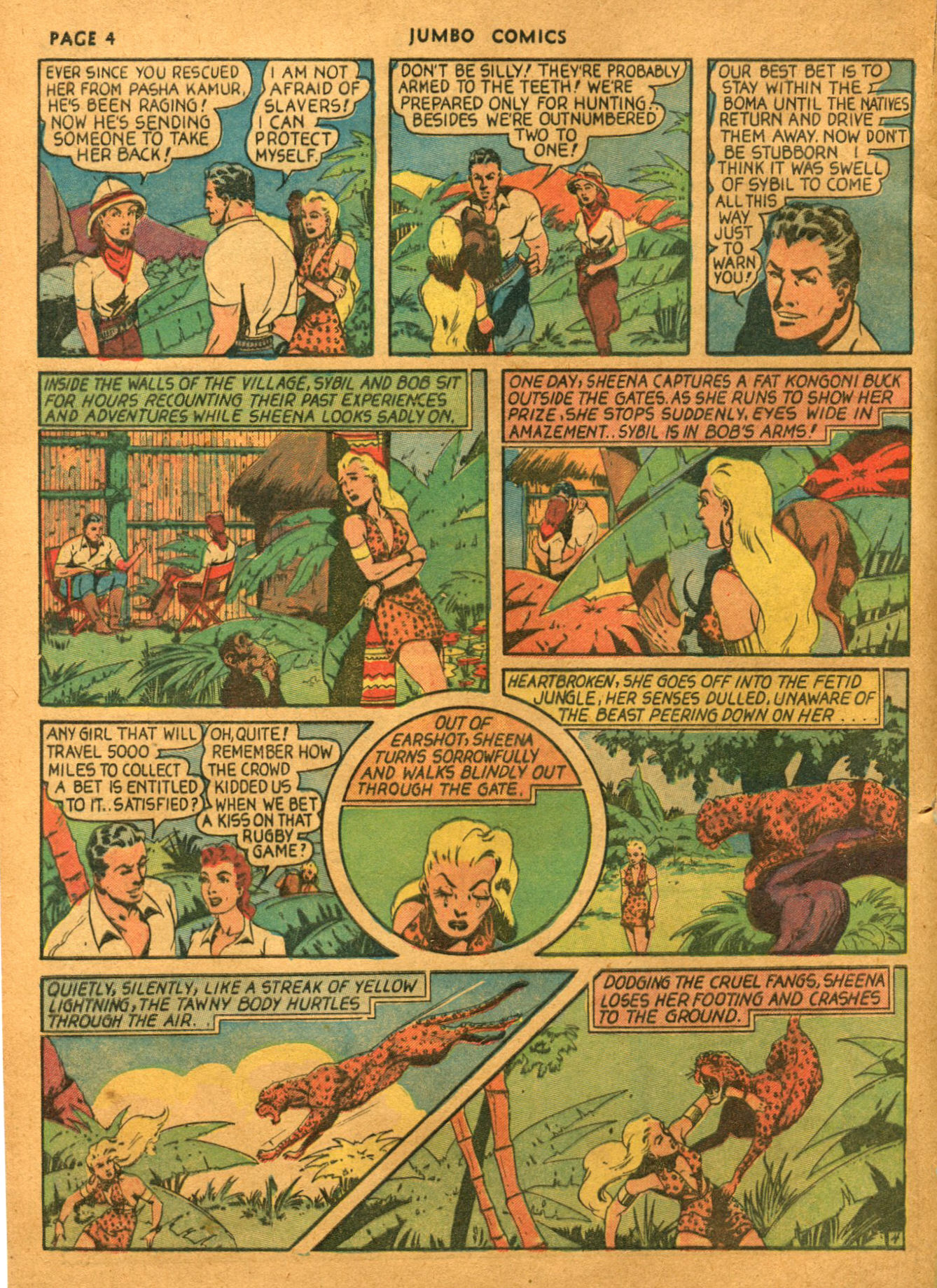 Read online Jumbo Comics comic -  Issue #18 - 6