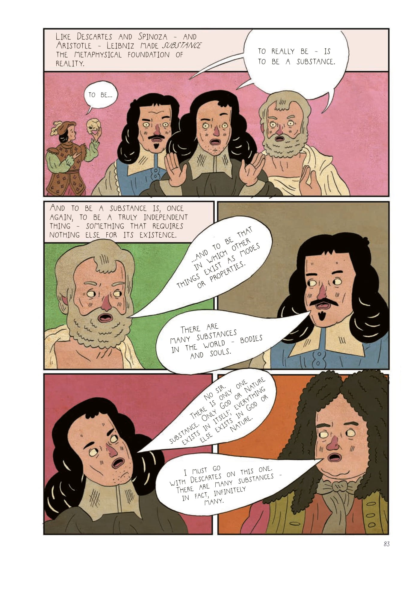 Read online Heretics!: The Wondrous (and Dangerous) Beginnings of Modern Philosophy comic -  Issue # TPB (Part 1) - 84