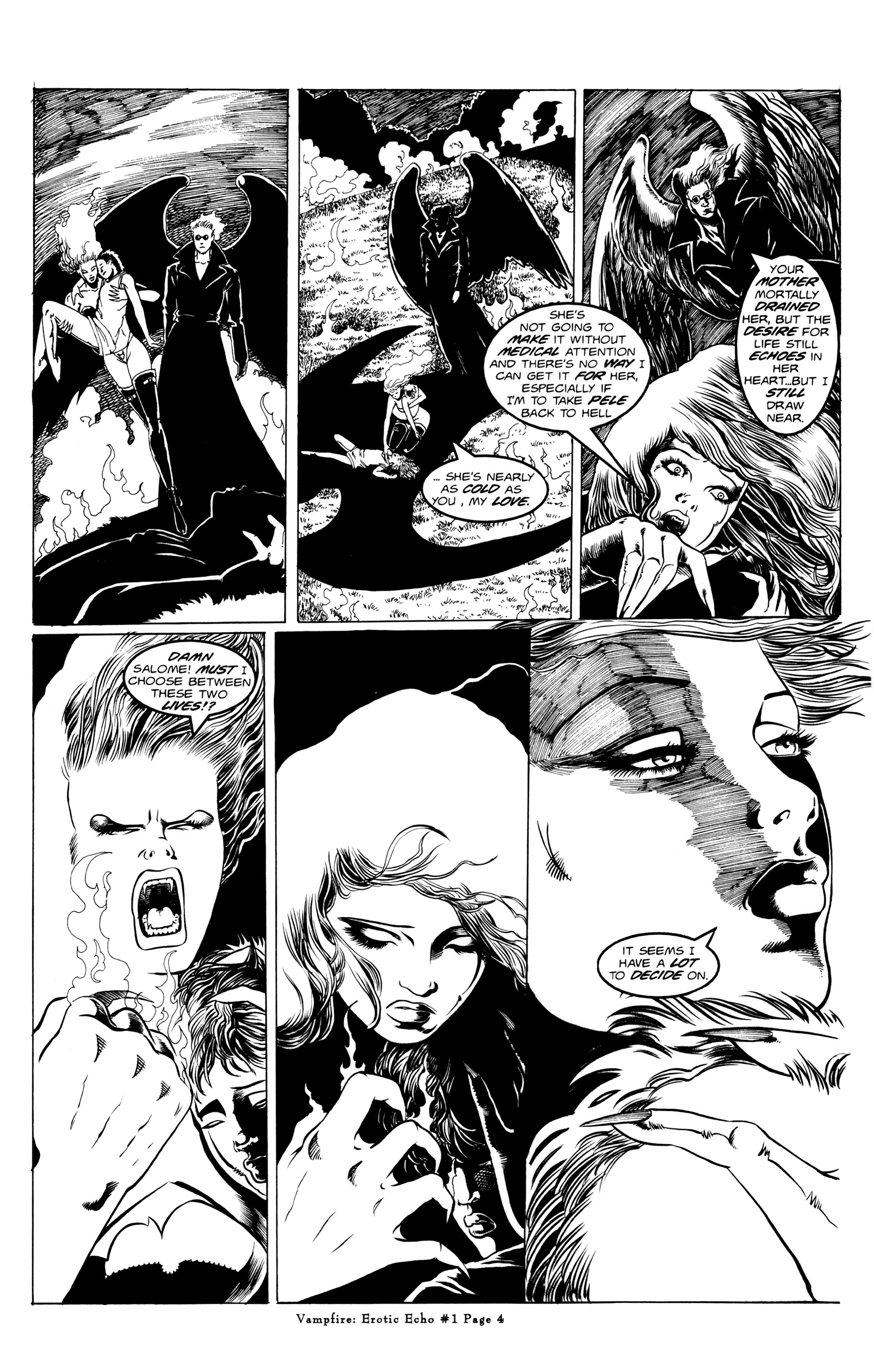 Read online Vampfire: Erotic Echo comic -  Issue #1 - 6