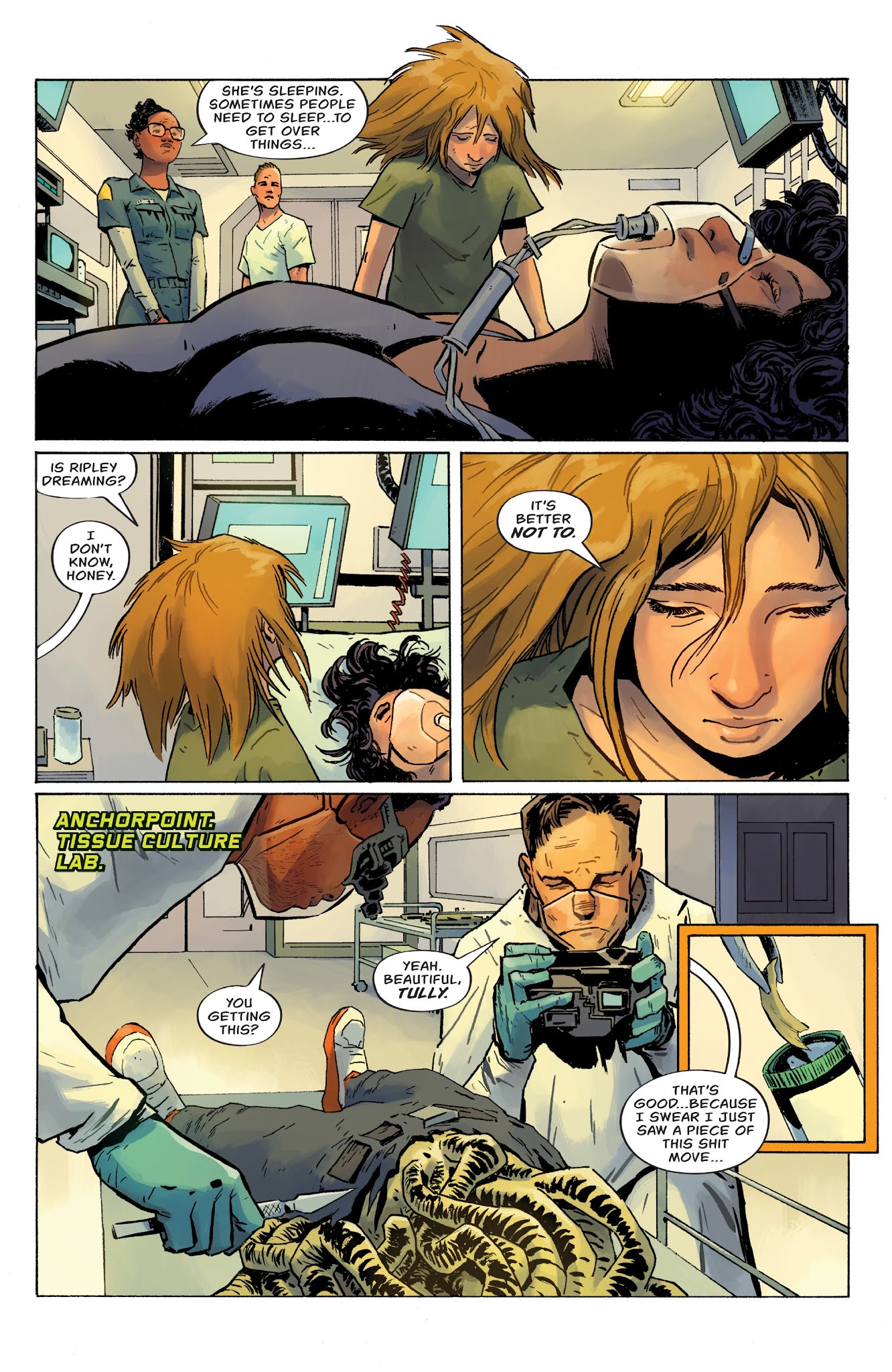 Read online William Gibson's Alien 3 comic -  Issue #2 - 6