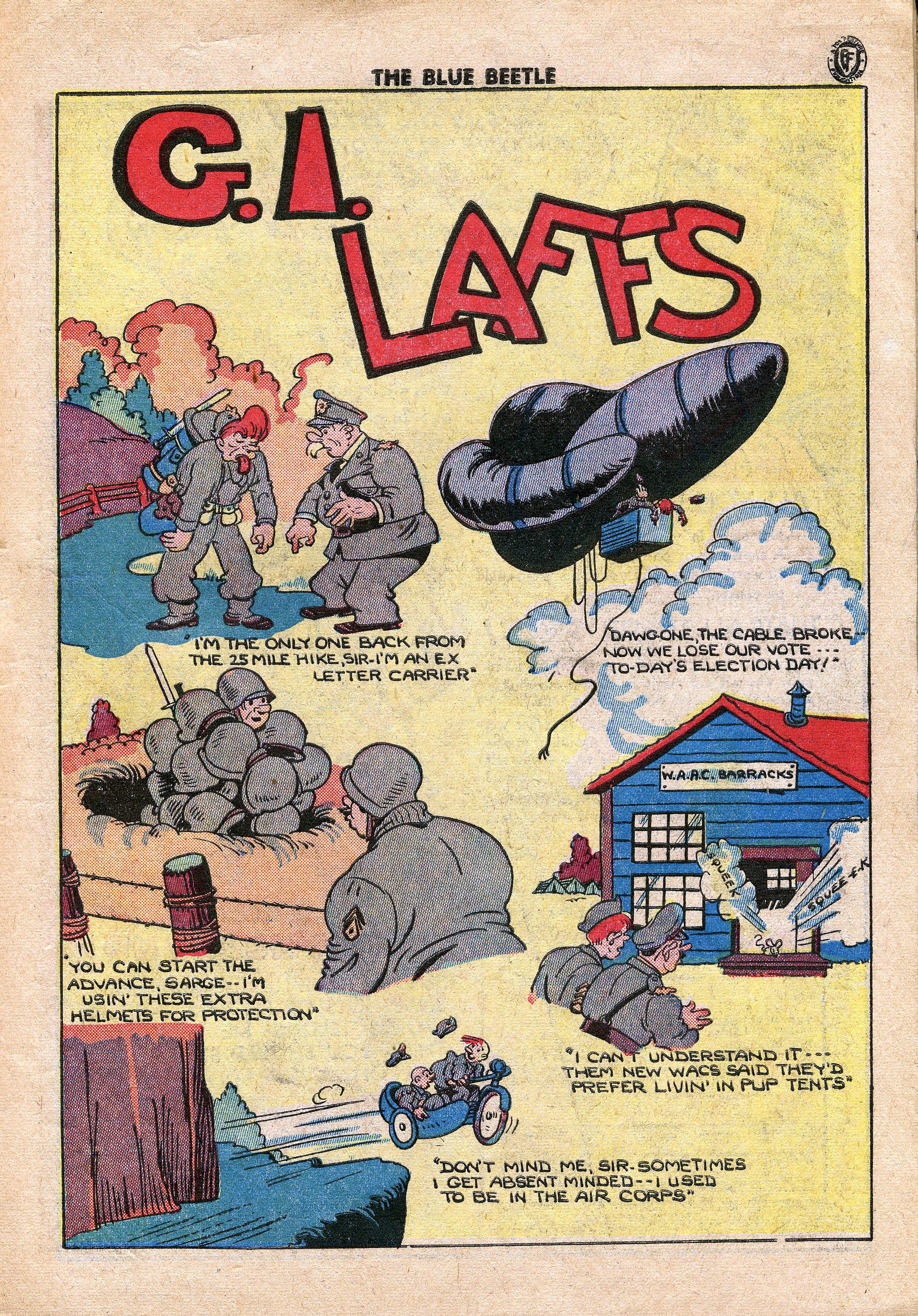 Read online The Blue Beetle comic -  Issue #34 - 12