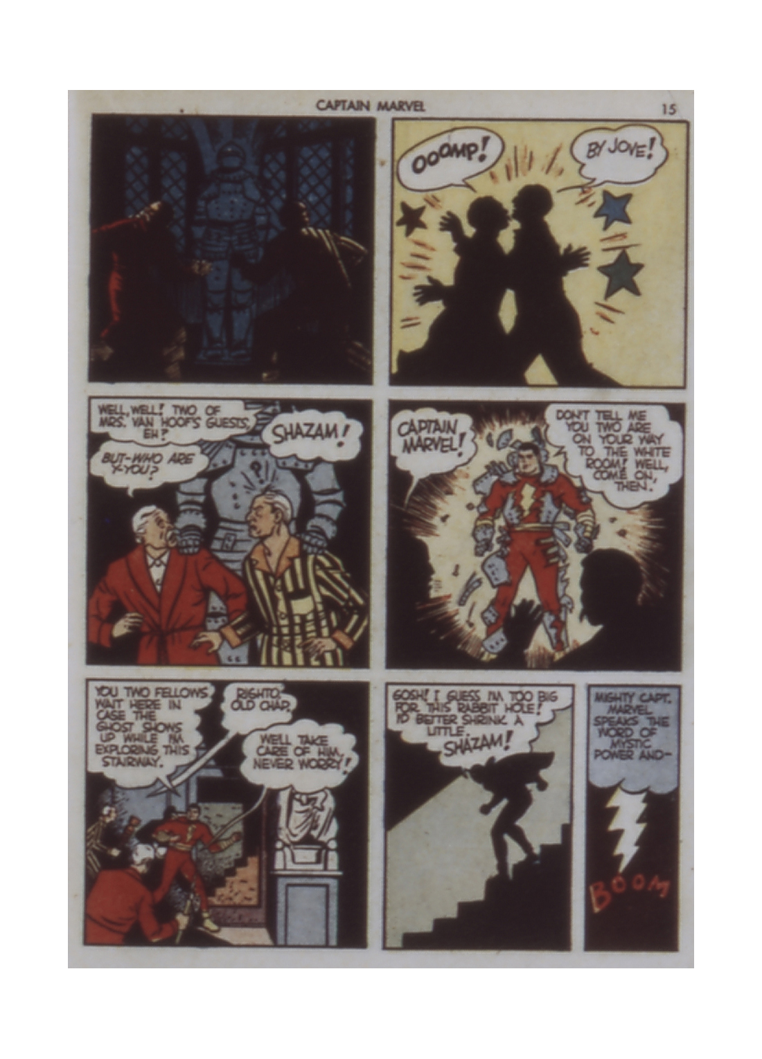Read online Captain Marvel Adventures comic -  Issue #7 - 15