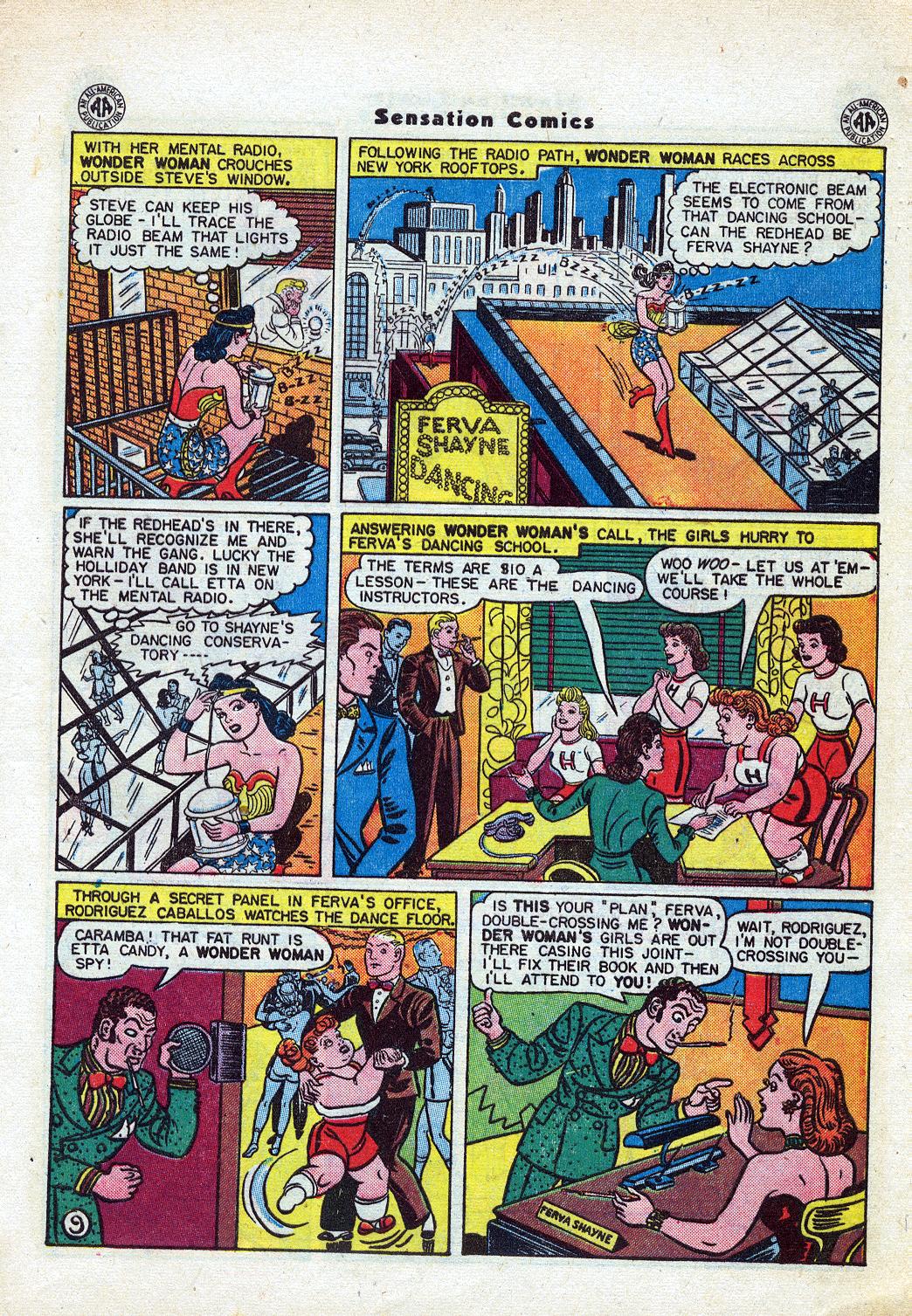 Read online Sensation (Mystery) Comics comic -  Issue #46 - 11