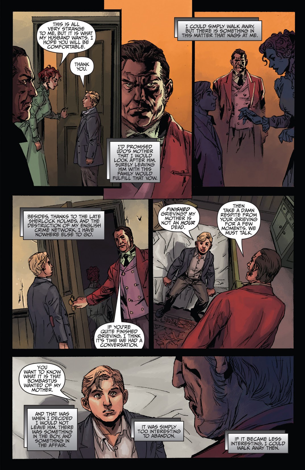 Read online Sherlock Holmes: Moriarty Lives comic -  Issue #2 - 9