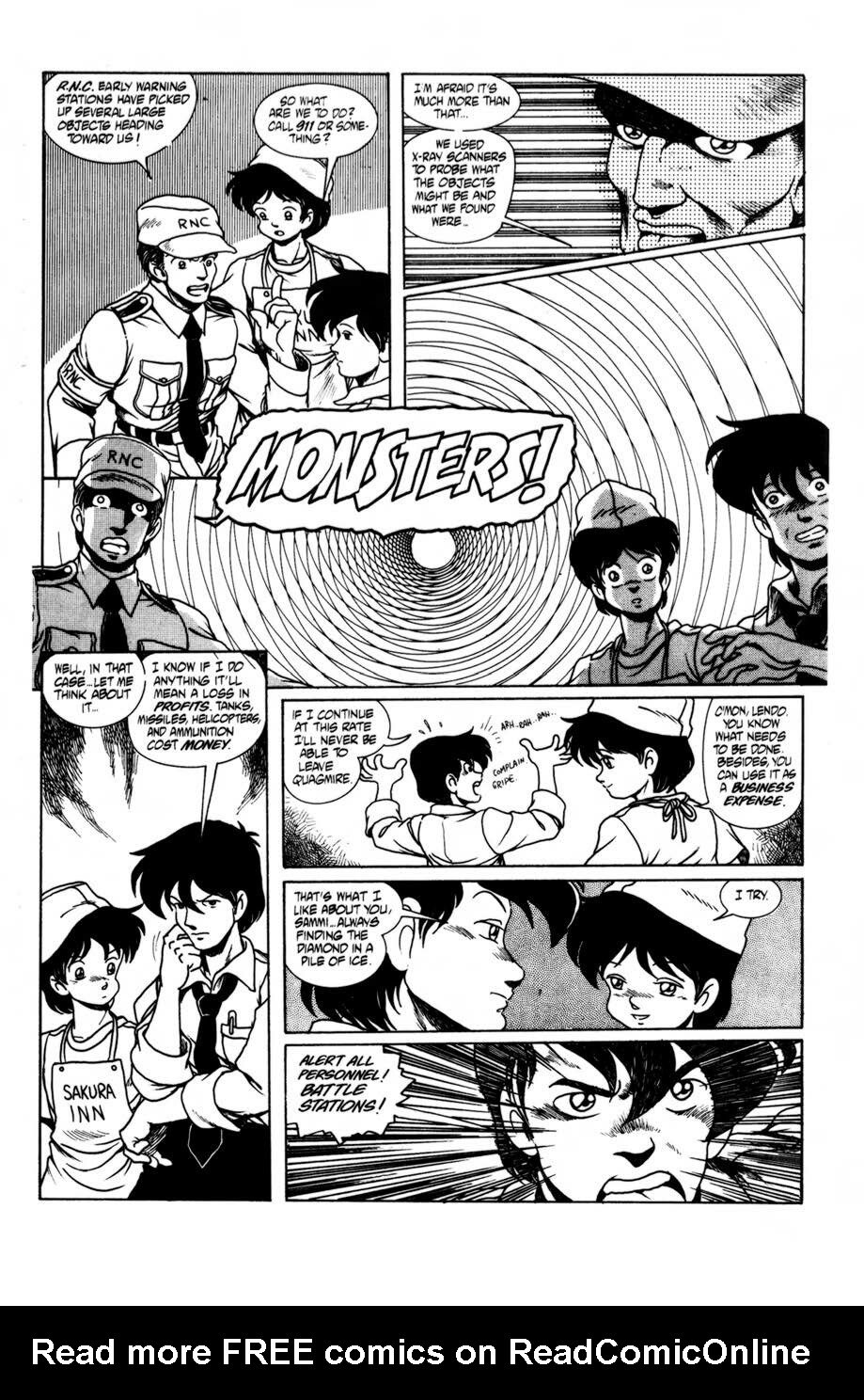 Read online Ninja High School (1986) comic -  Issue #33 - 14