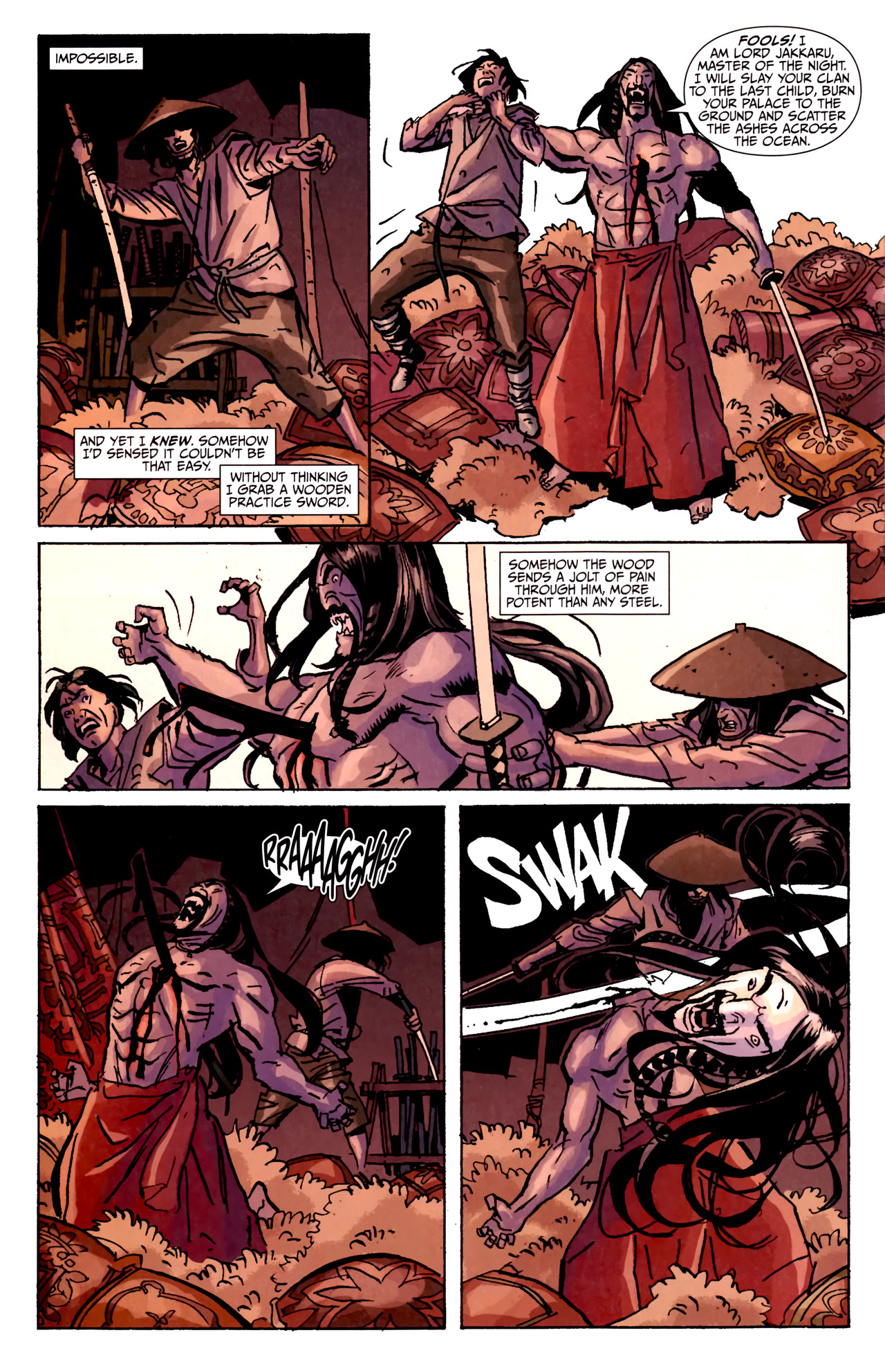 Read online Tomb Of Dracula Presents: Throne Of Blood comic -  Issue # Full - 12