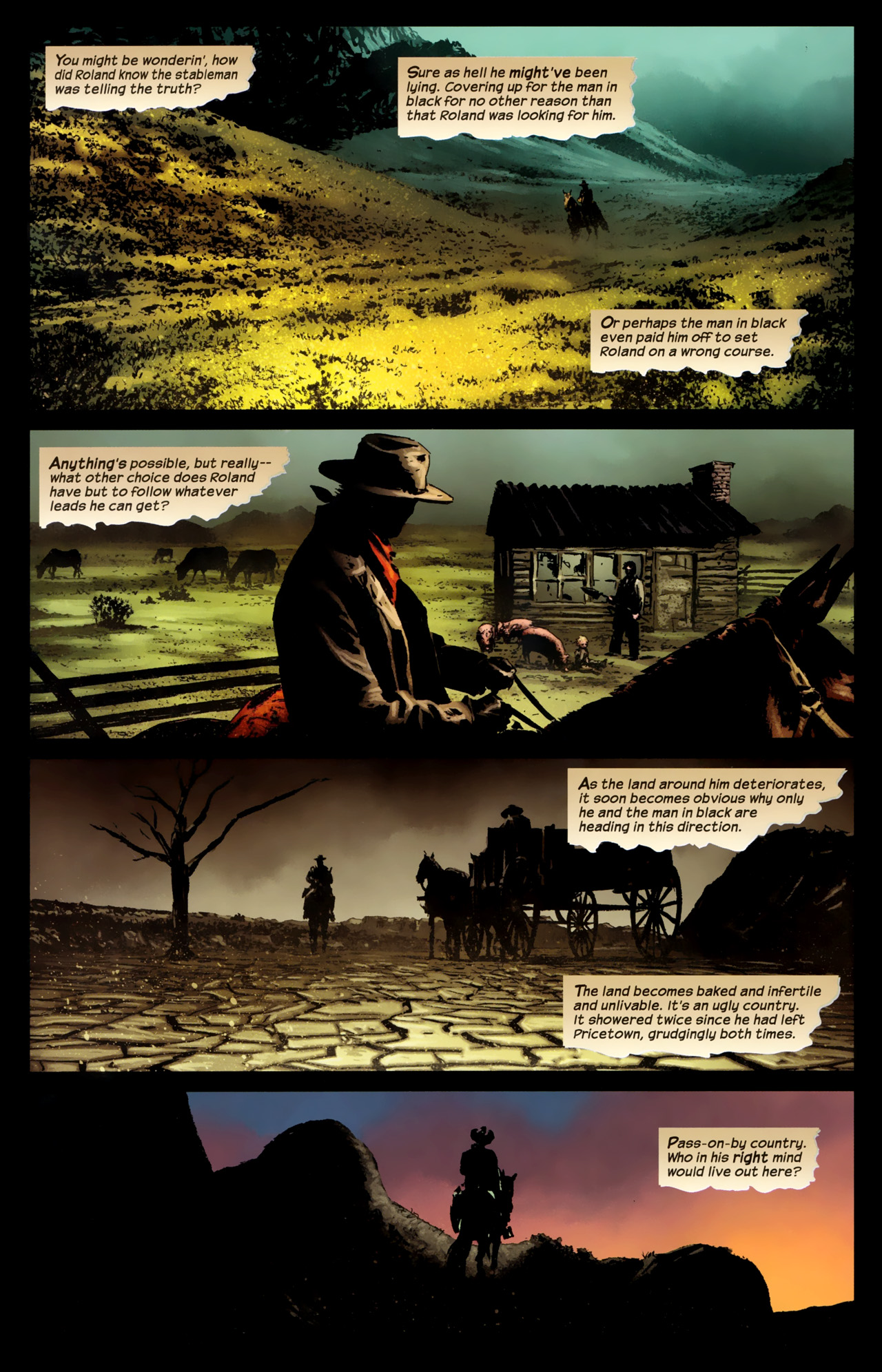 Read online Dark Tower: The Gunslinger - The Battle of Tull comic -  Issue #1 - 10